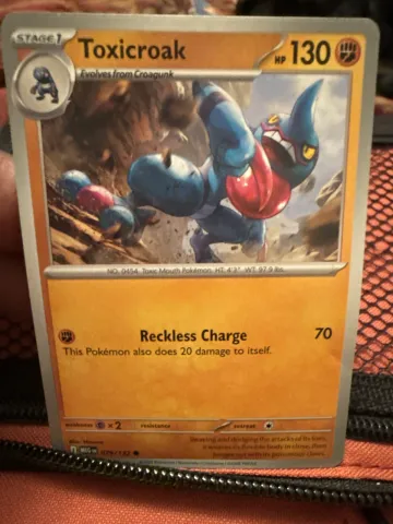 2023 Pokemon Scarlet & Violet Base Set #079/198 Toxicroak
