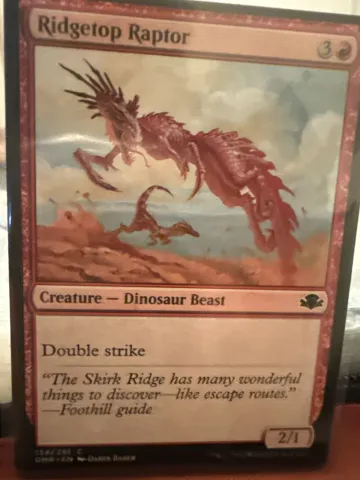 2002 Magic: The Gathering Onslaught #214 Ridgetop Raptor