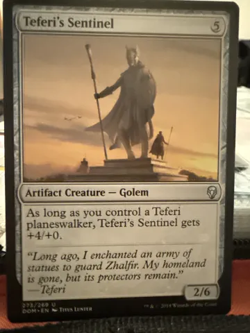 2018 Magic: The Gathering Dominaria #293 Teferi's Sentinel