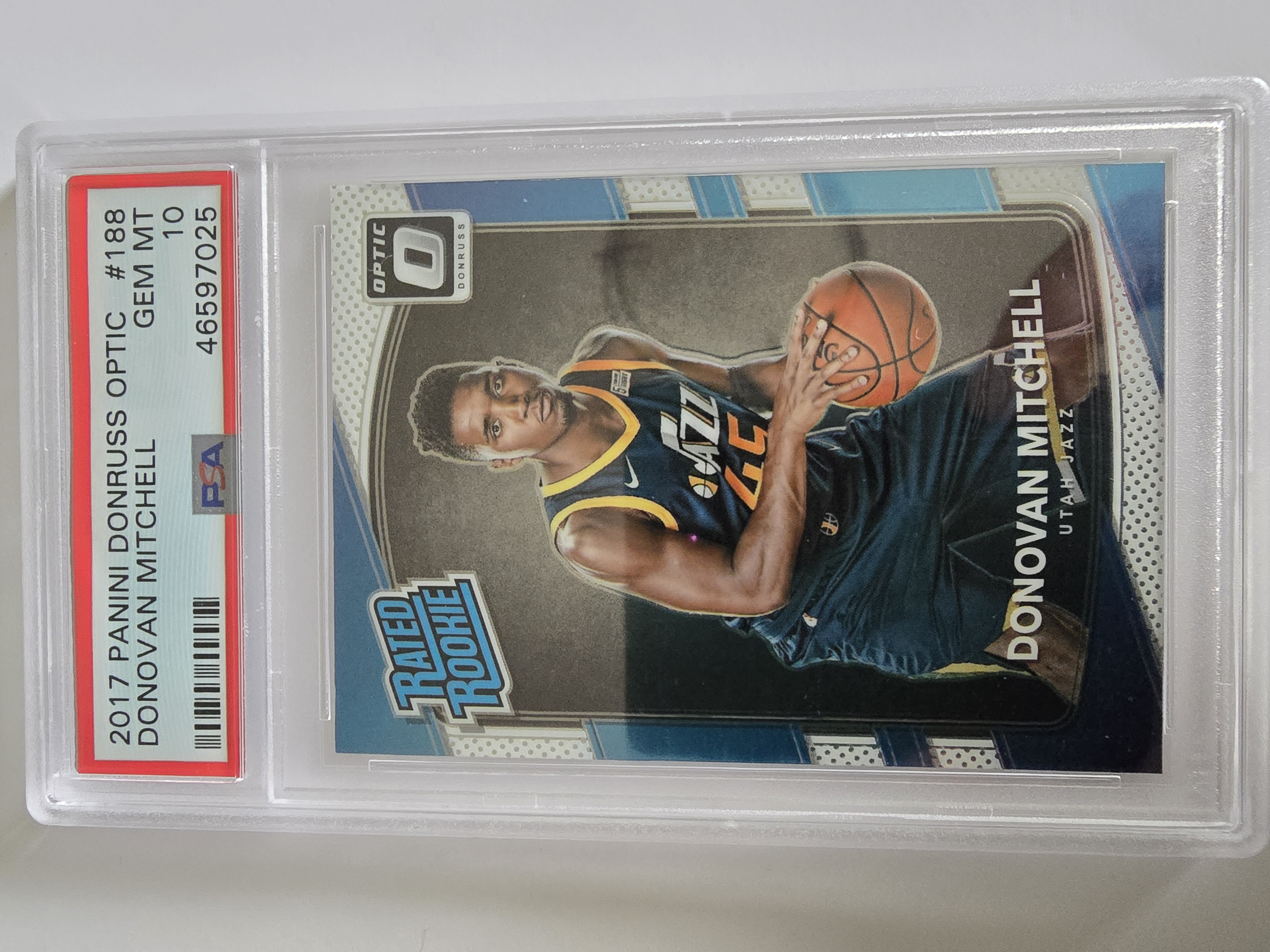 Donovan Mitchell Donruss Optic #188