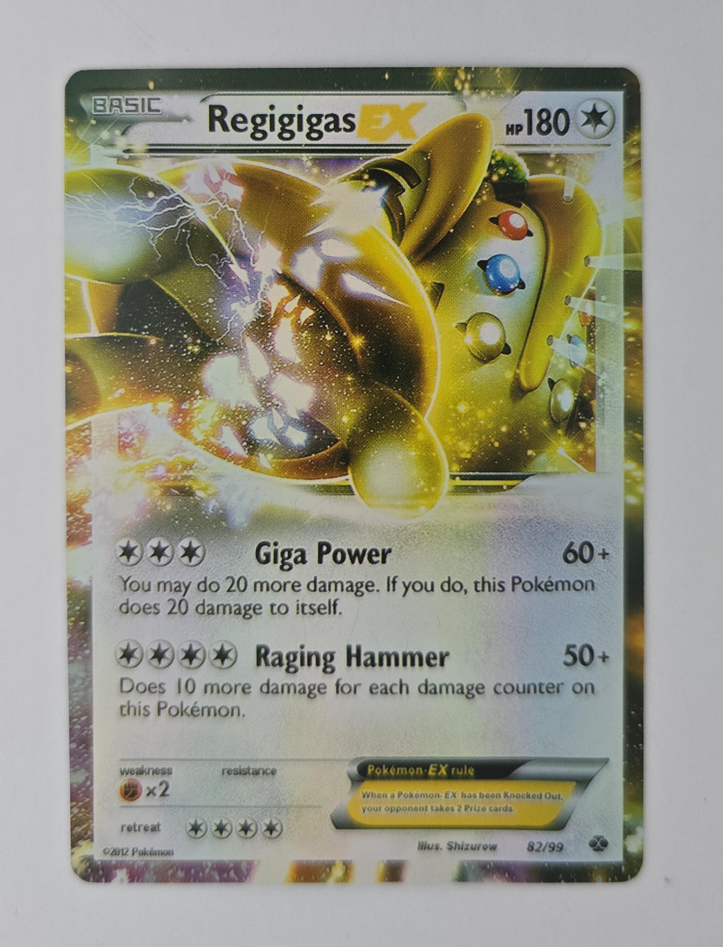Regigigas EX Next Destinies #82/99
