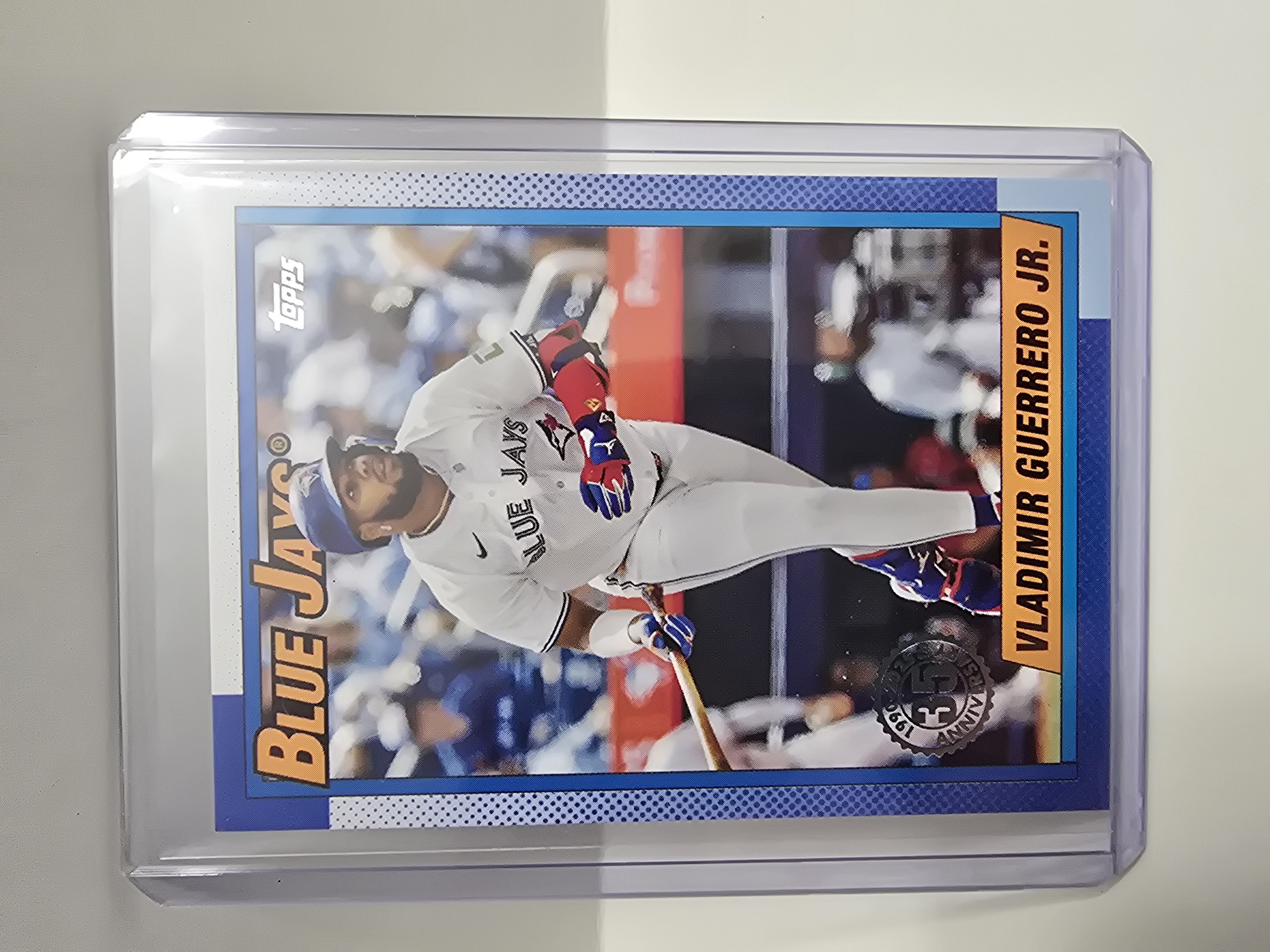 Vladimir Guerrero Jr. Topps 1990 Design (Series 1 or Update) #T90-12