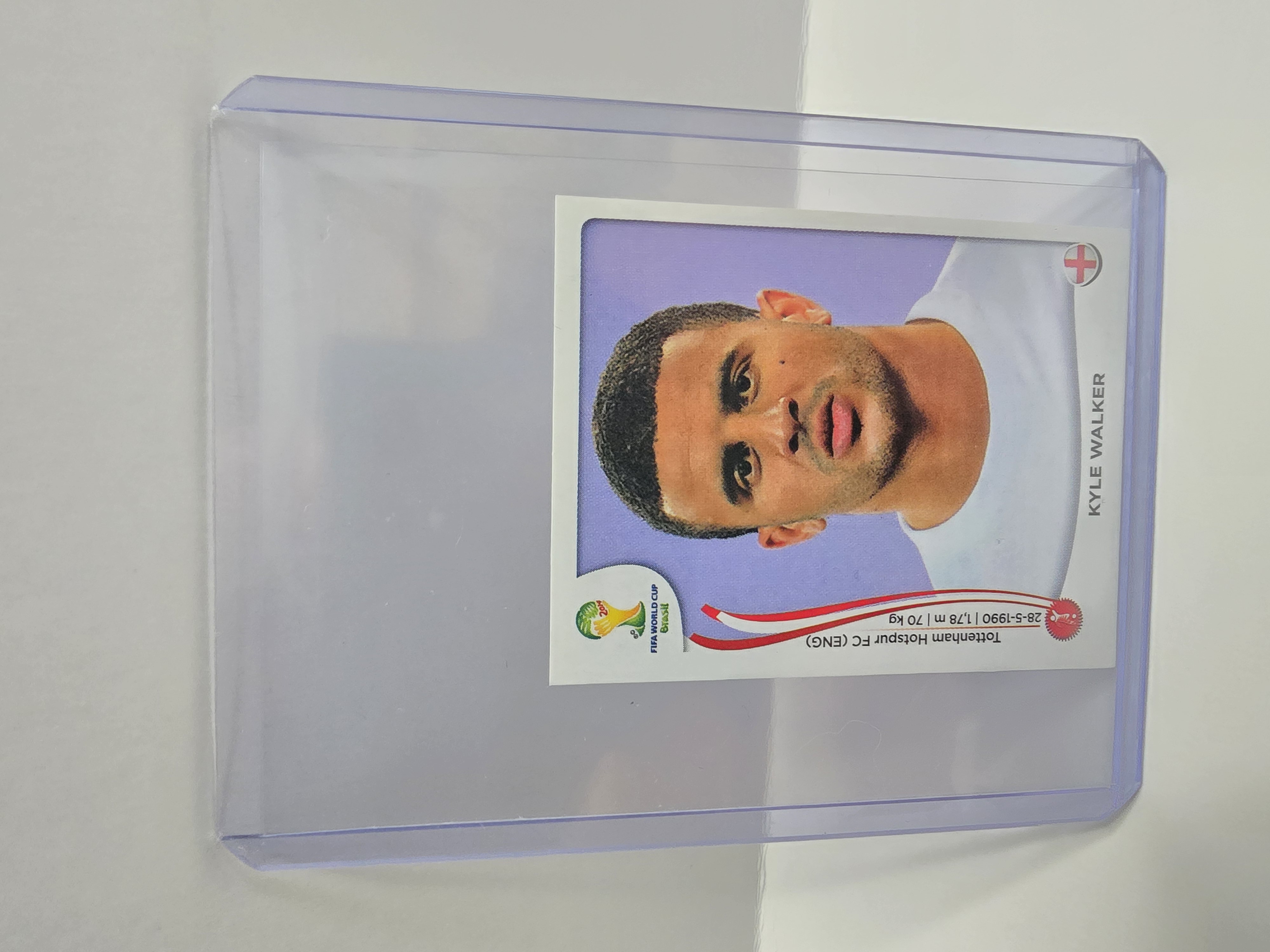 Kyle Walker FIFA World Cup Brasil 2014 Sticker Collection #305