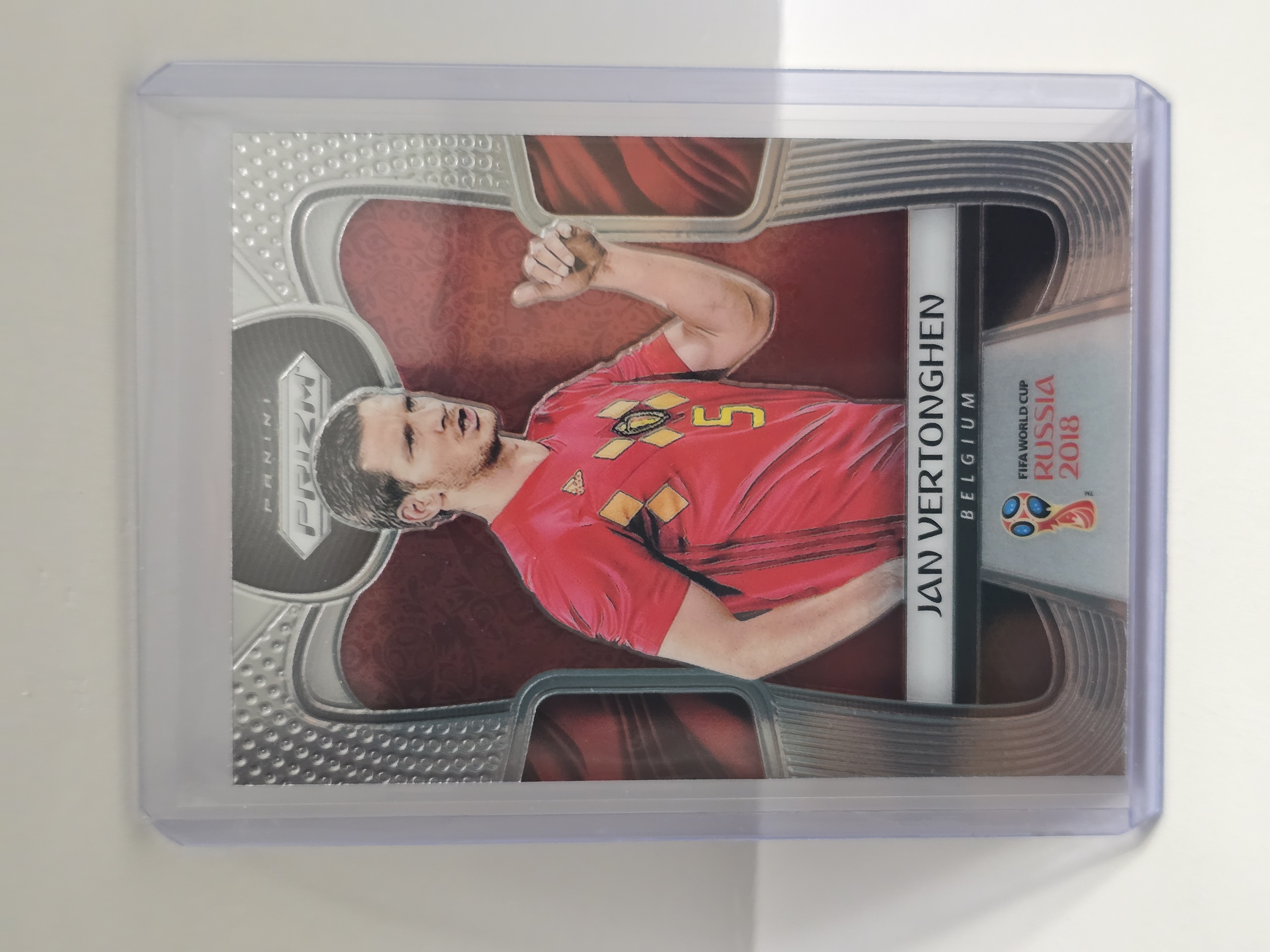 Jan Vertonghen Prizm FIFA World Cup Russia #16