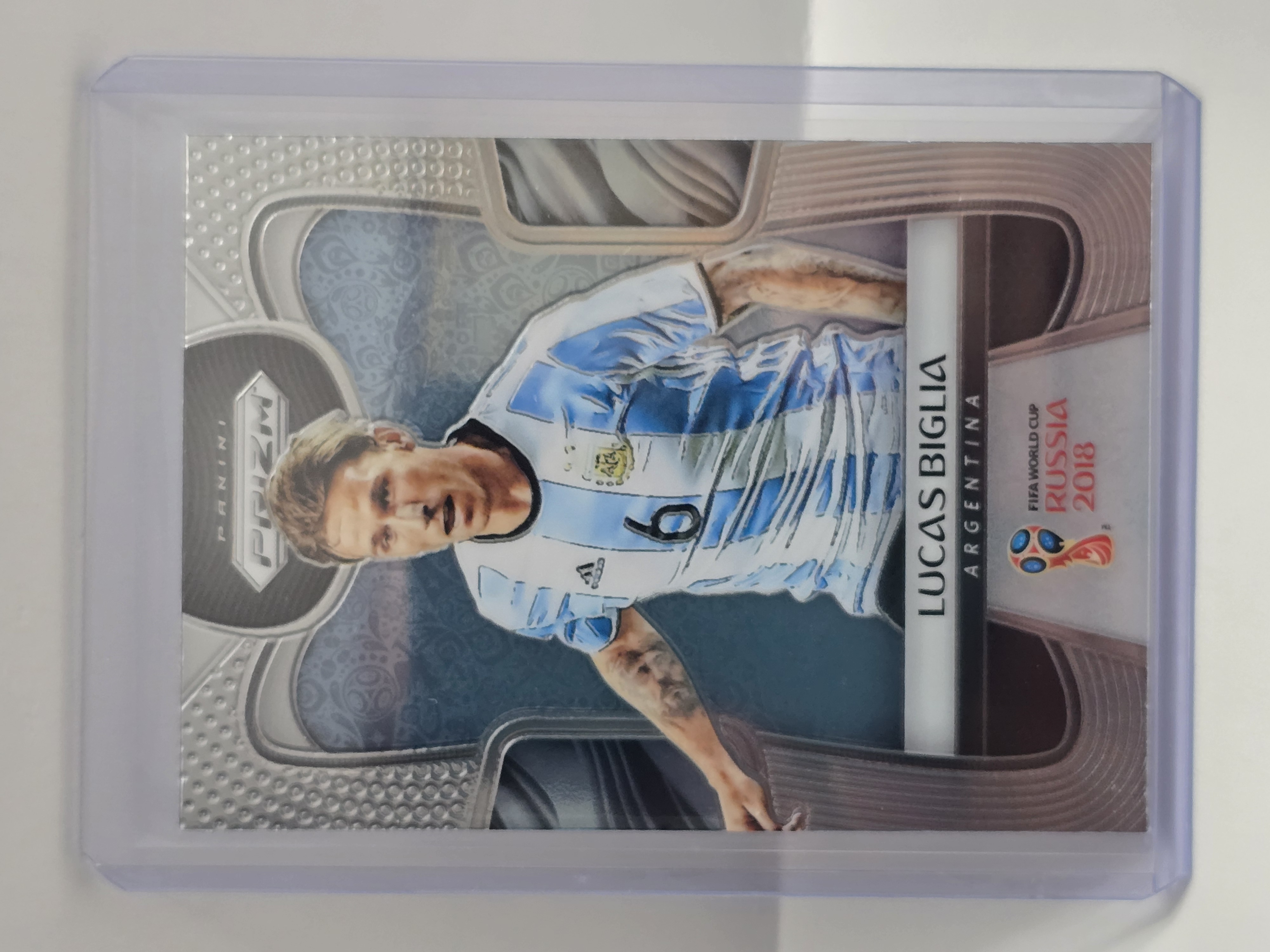 Lucas Biglia Prizm FIFA World Cup Russia #7