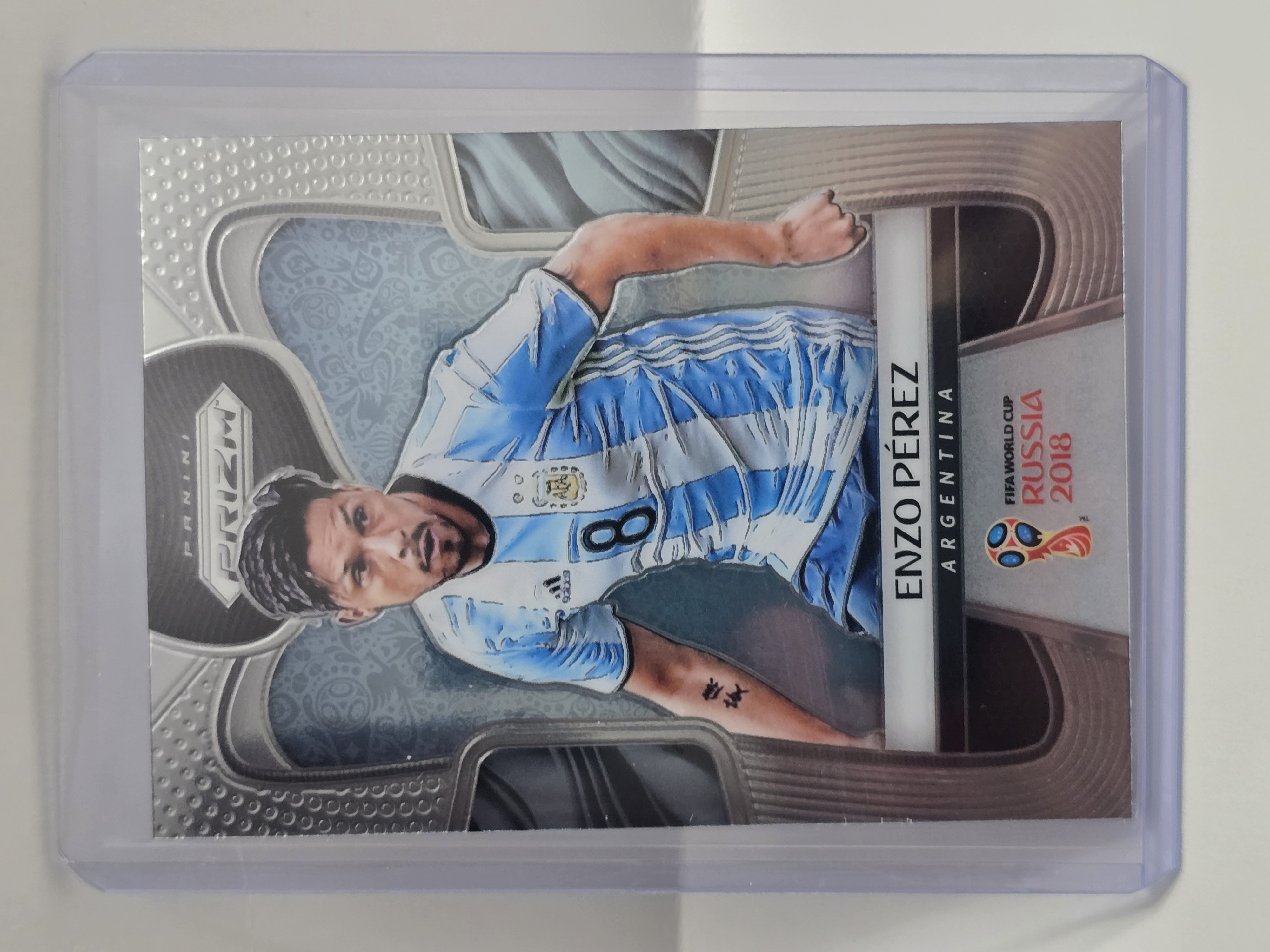 Enzo Pérez Prizm FIFA World Cup Russia #12