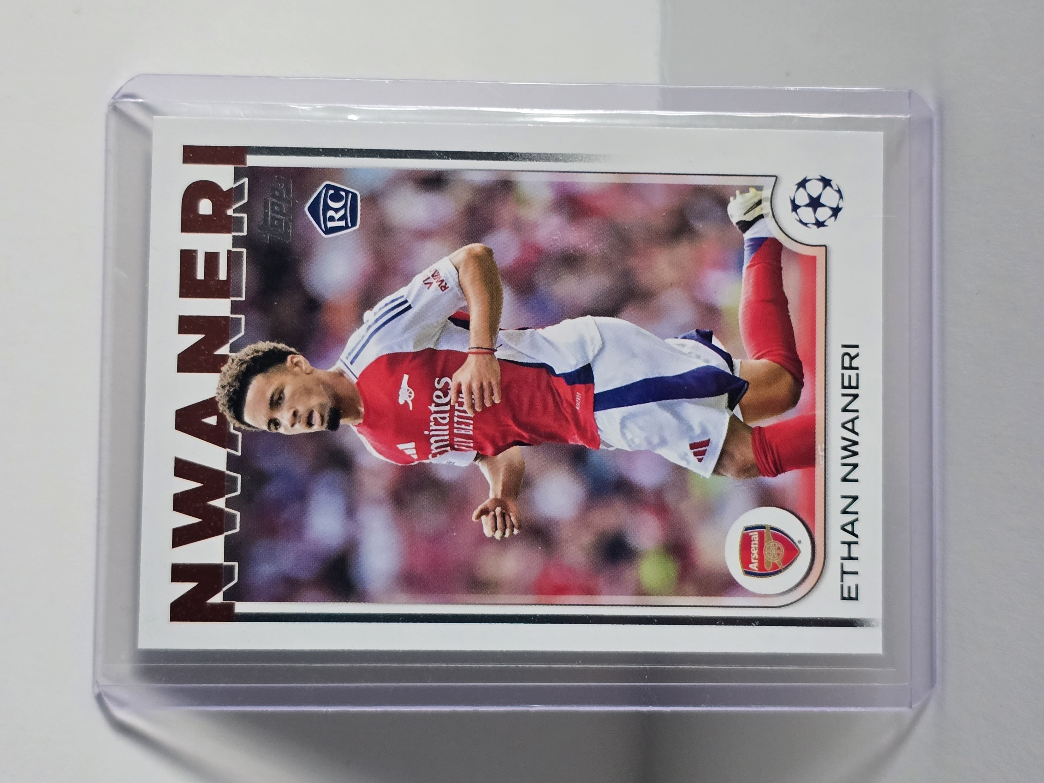 2025 Topps UEFA Champions League #158 Ethan Nwaneri RC