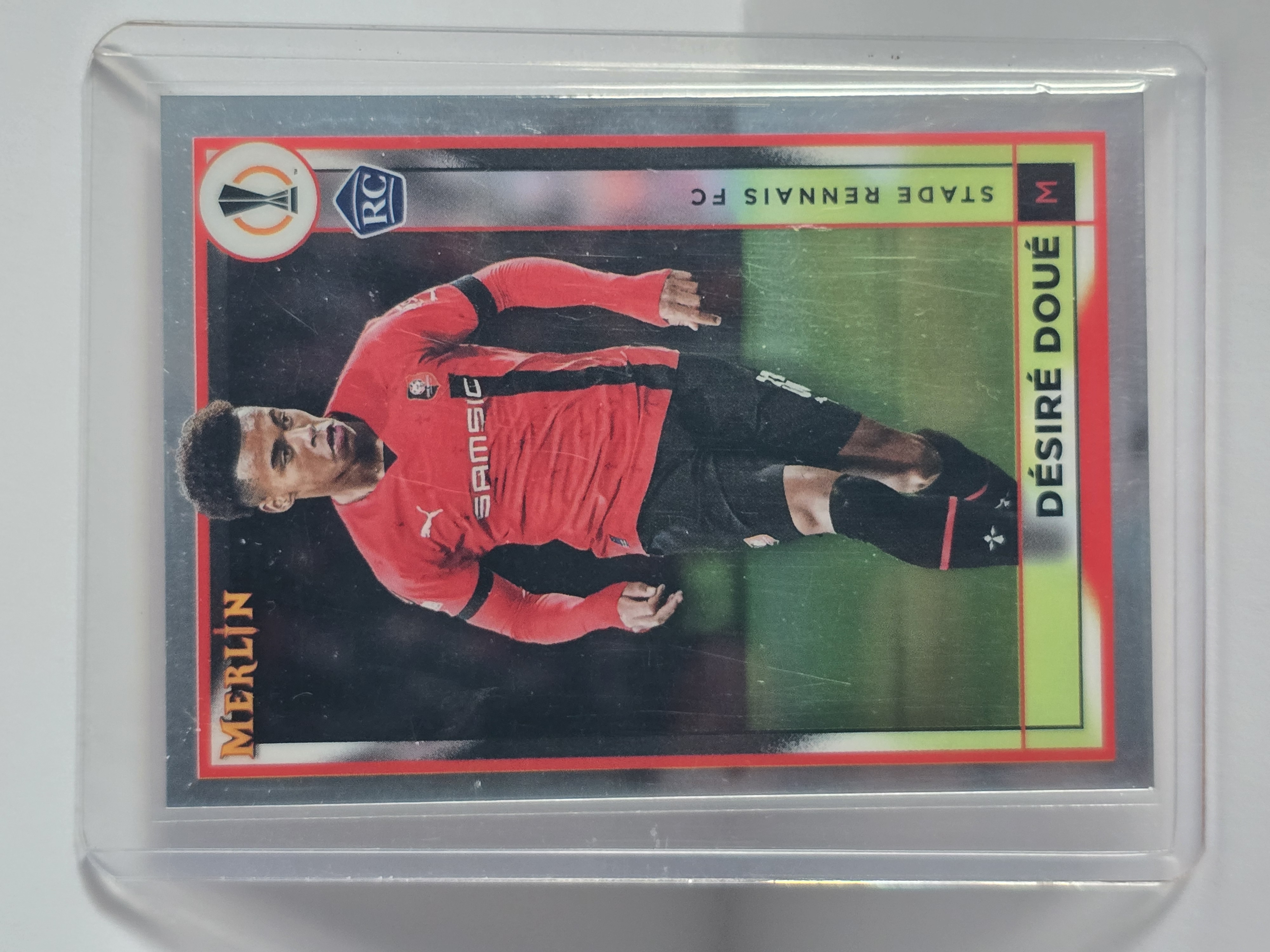 2023 Topps Merlin UEFA Europa League #133 Désiré Doué RC