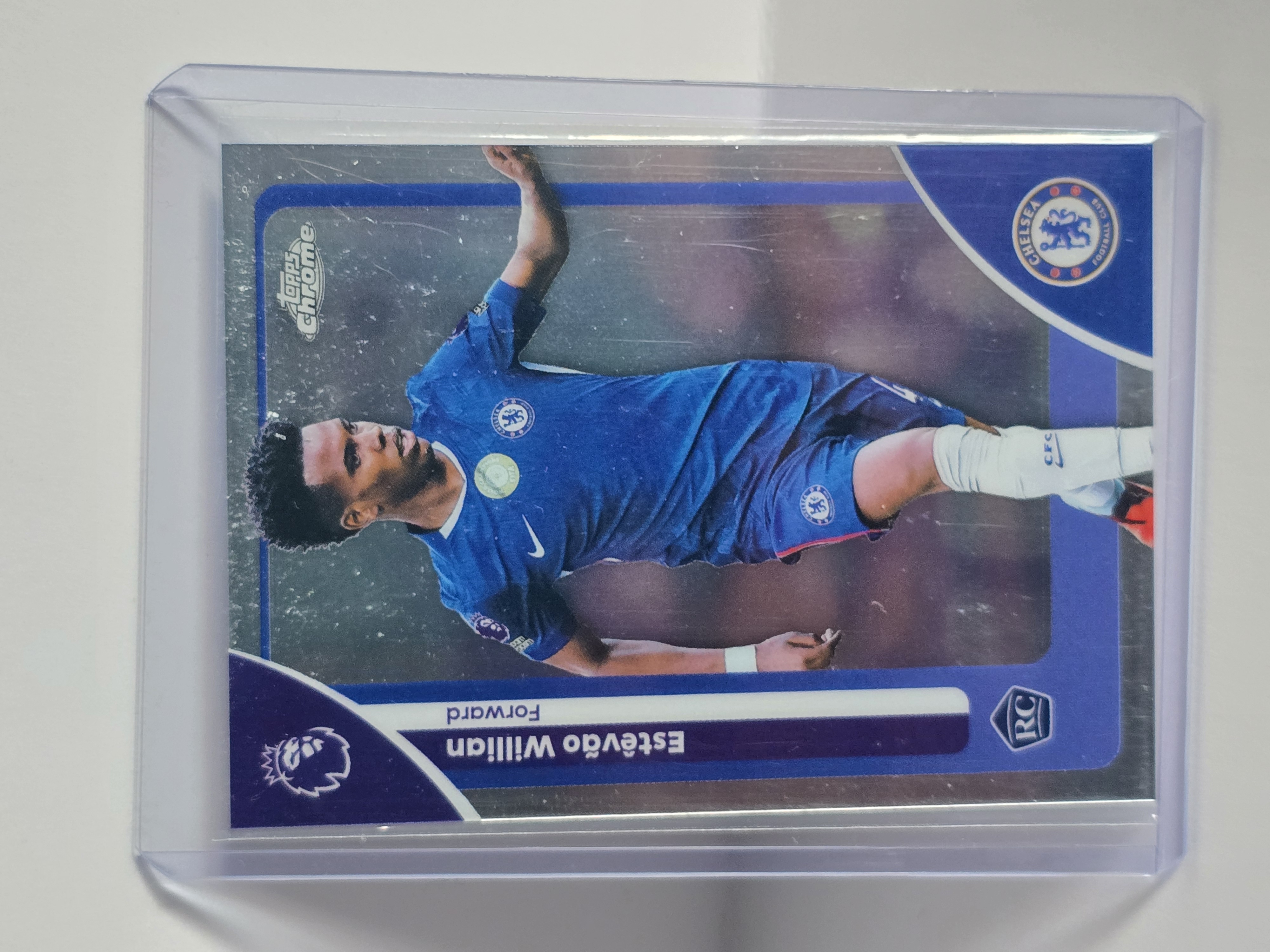 2025 Topps Chrome Premier League #68 Estêvão Willian RC