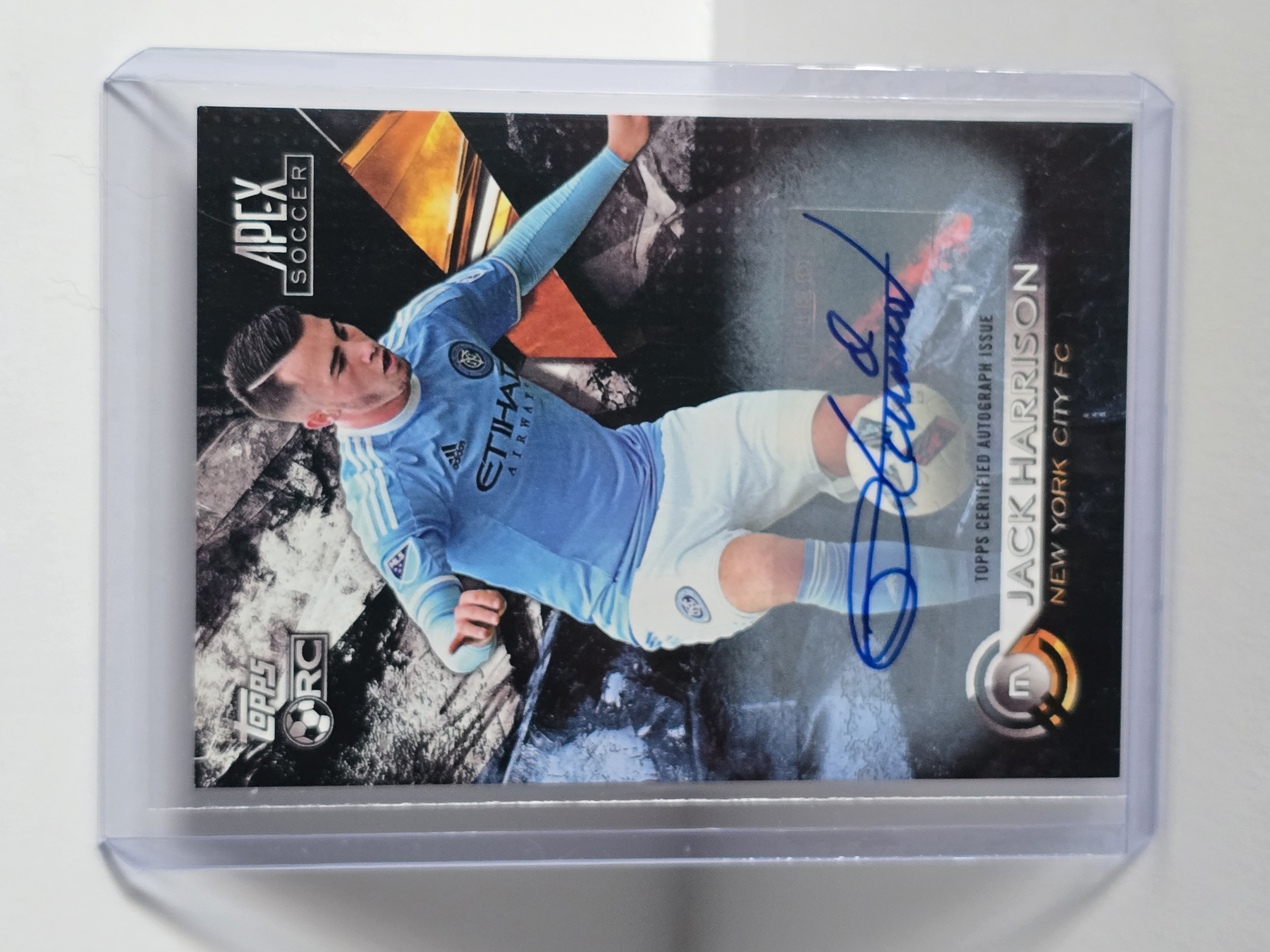2016 Topps Apex Soccer #3 Jack Harrison Auto RC