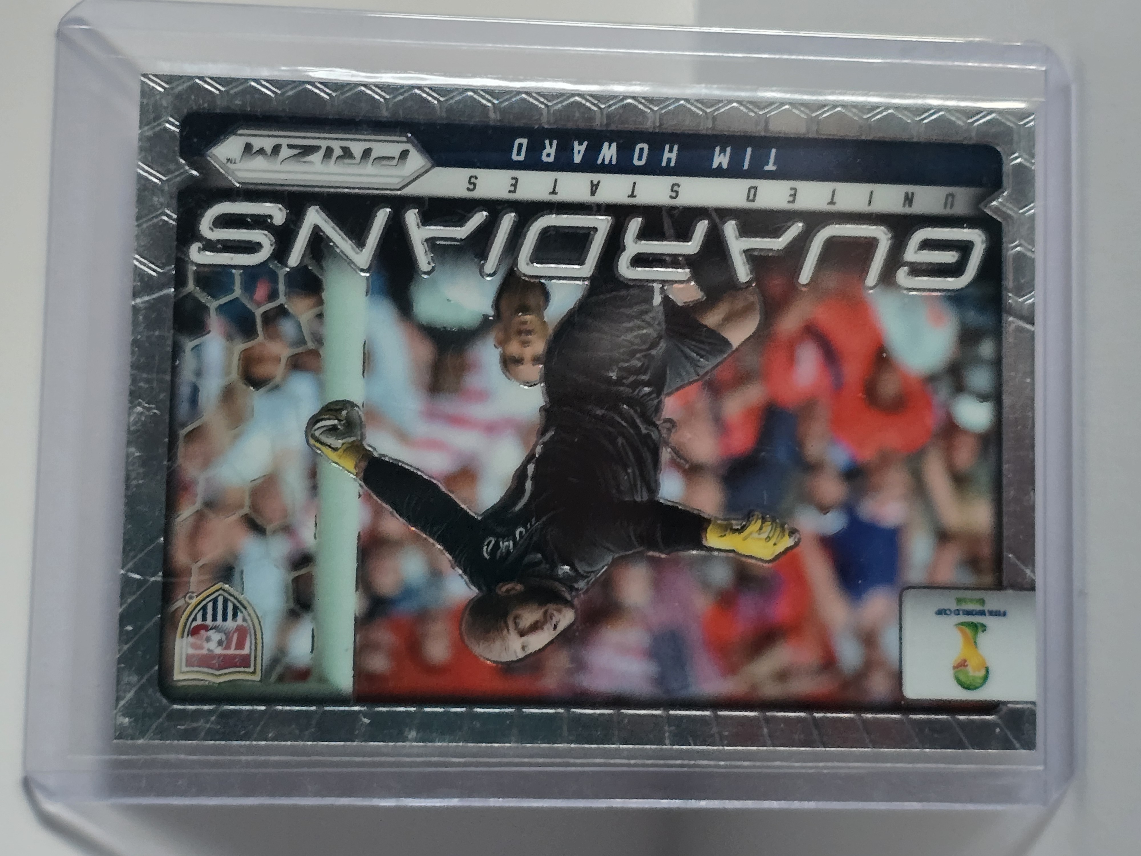 2014 Panini Prizm FIFA World Cup Guardians #24 Tim Howard Prizm Silver
