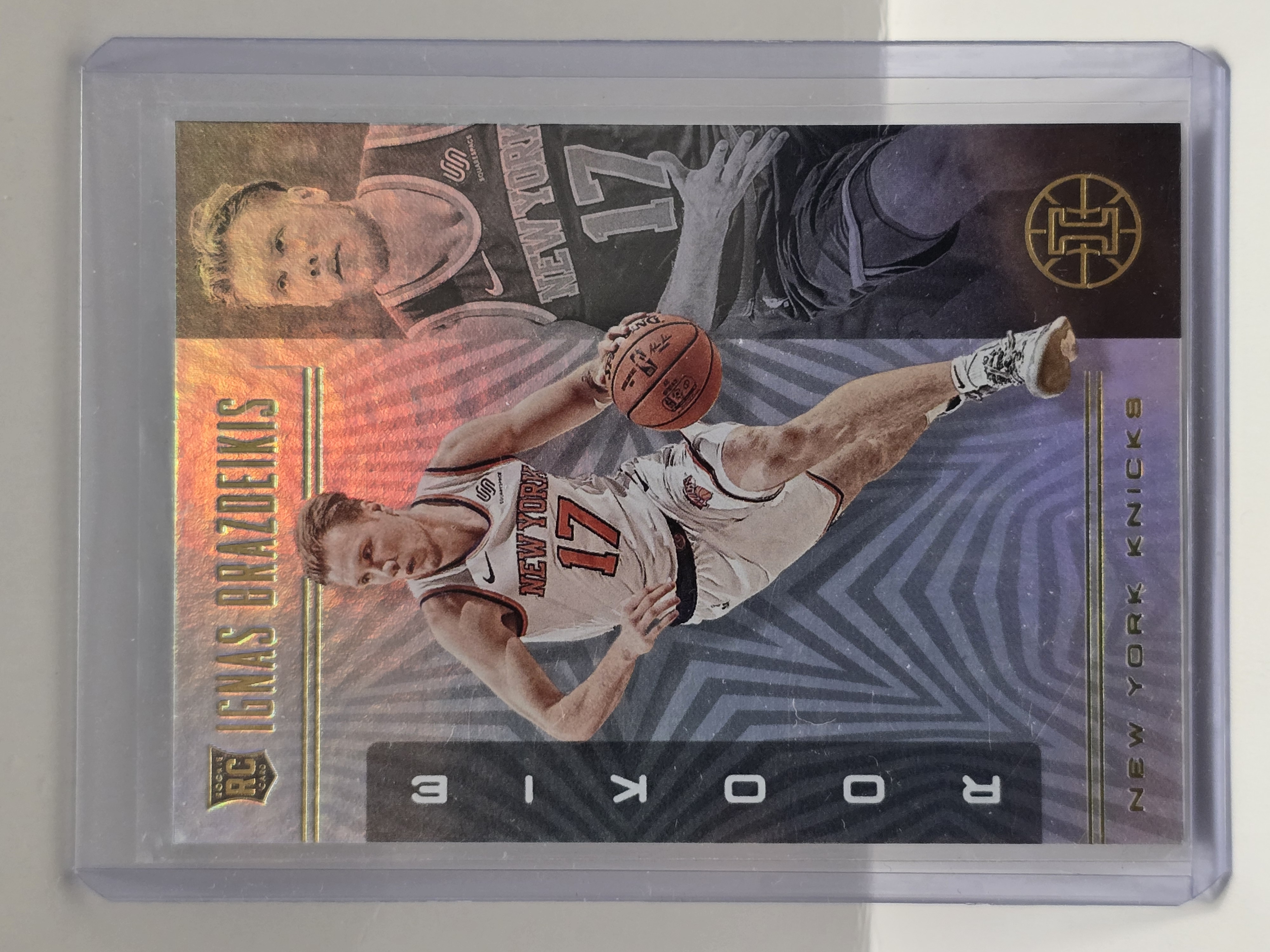 2019-20 Panini Illusions #184 Ignas Brazdeikis RC