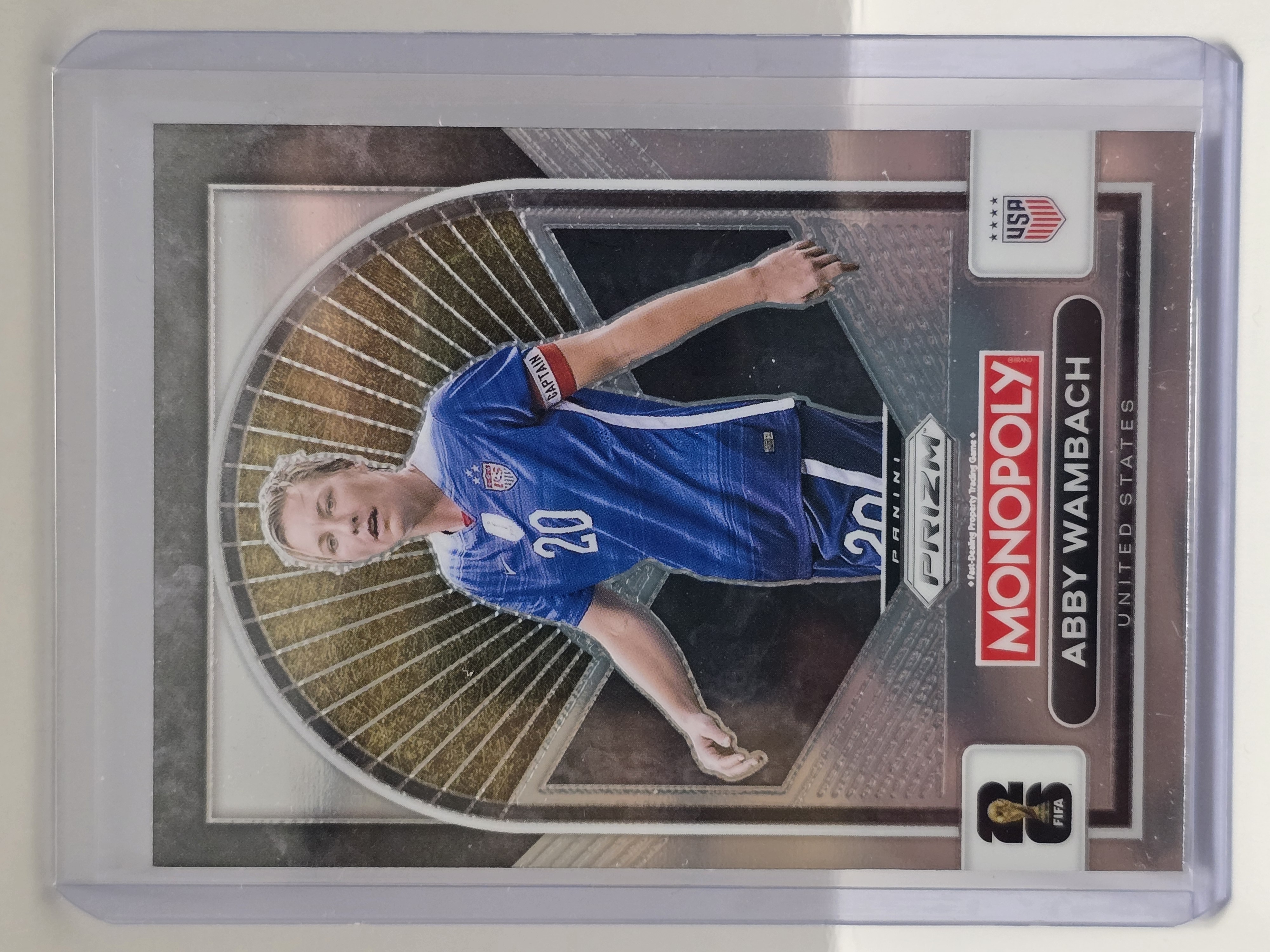 2026 Panini Monopoly Prizm FIFA World Cup 26 #92 Abby Wambach