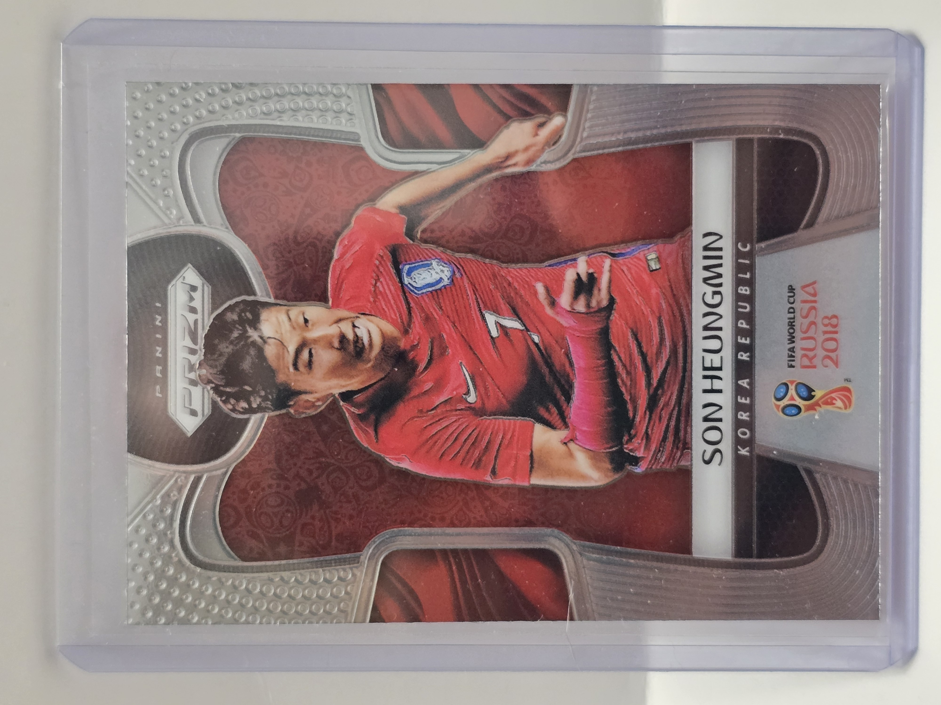 2018 Panini Prizm World Cup #187 Son Heungmin Prizm Silver