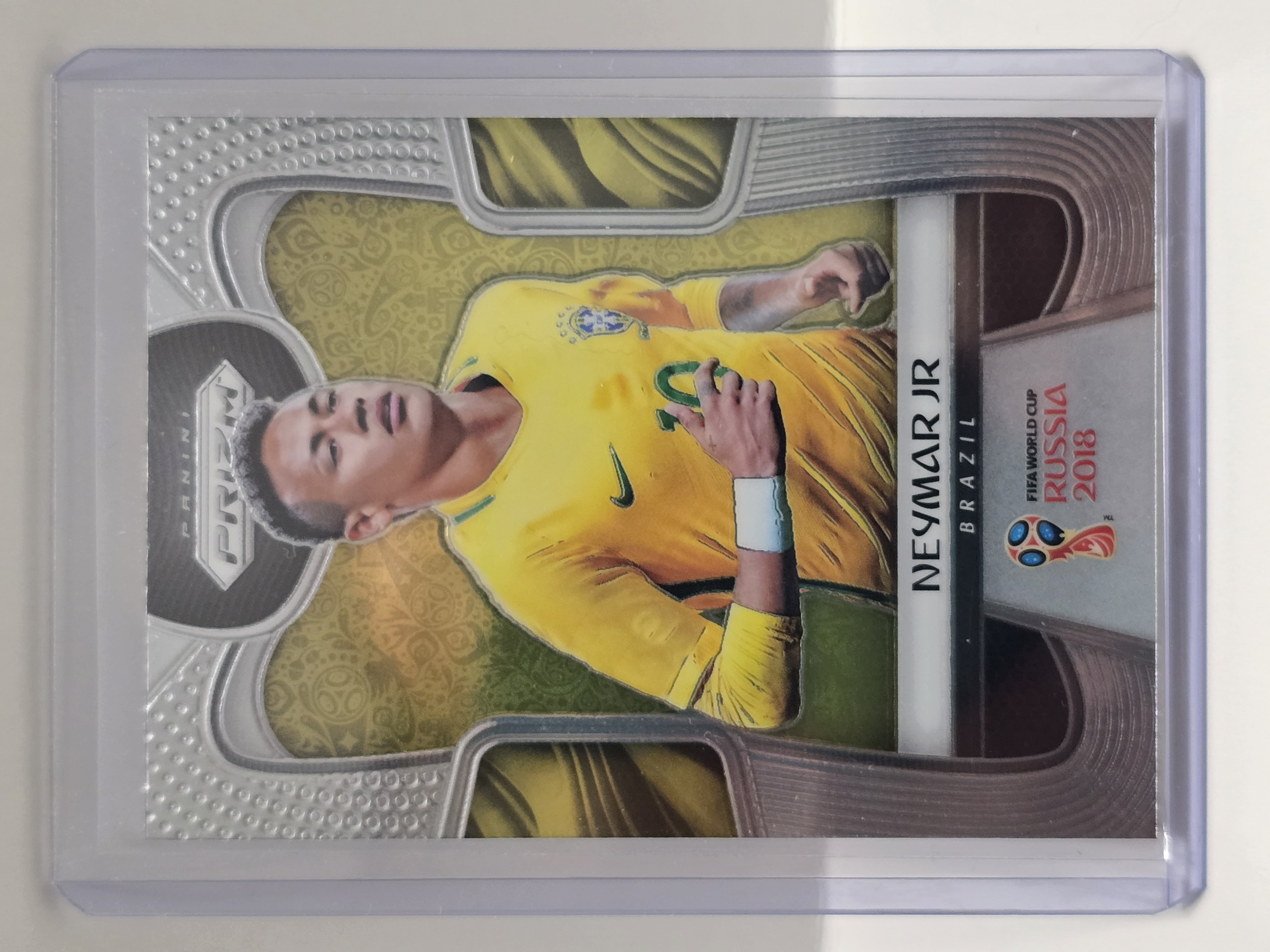 2018 Panini Prizm World Cup #25 Neymar Jr Prizm Silver