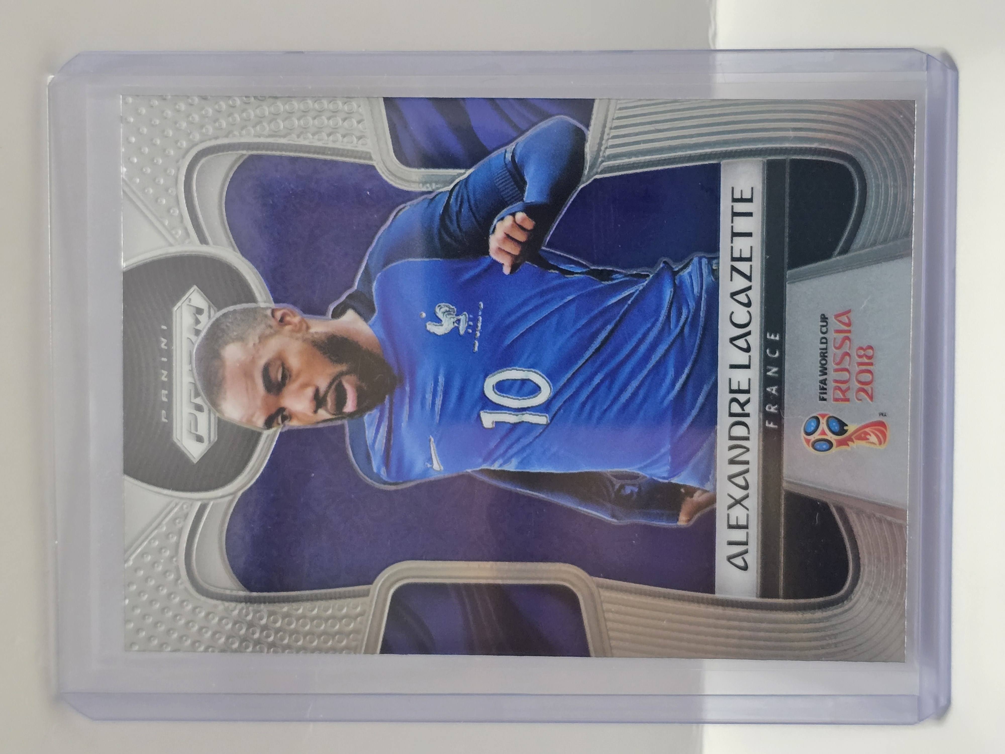 2018 Panini Prizm FIFA World Cup #76 Alexandre Lacazette