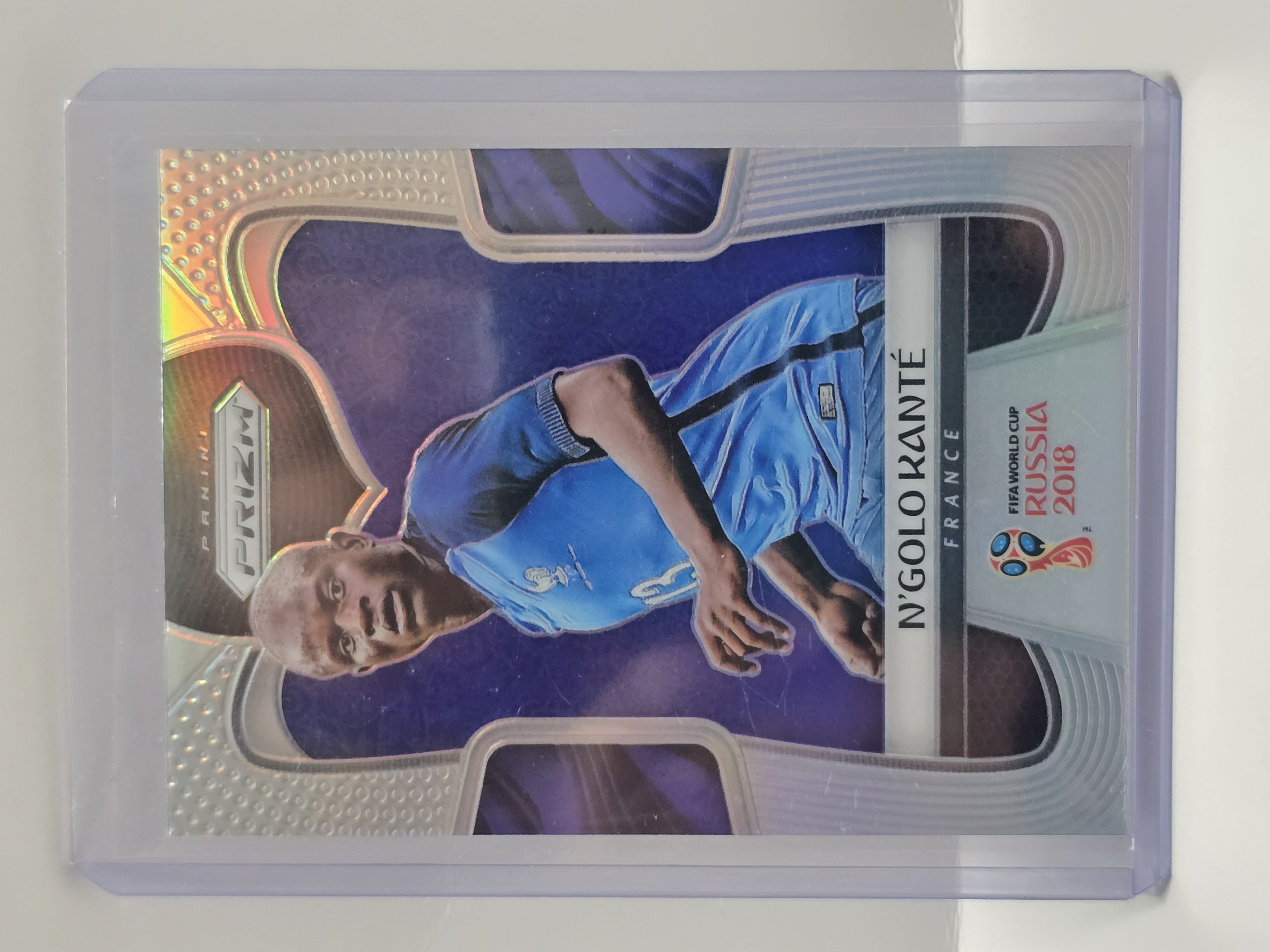2018 Panini Prizm FIFA World Cup Russia #82 N'Golo Kanté Prizm Silver