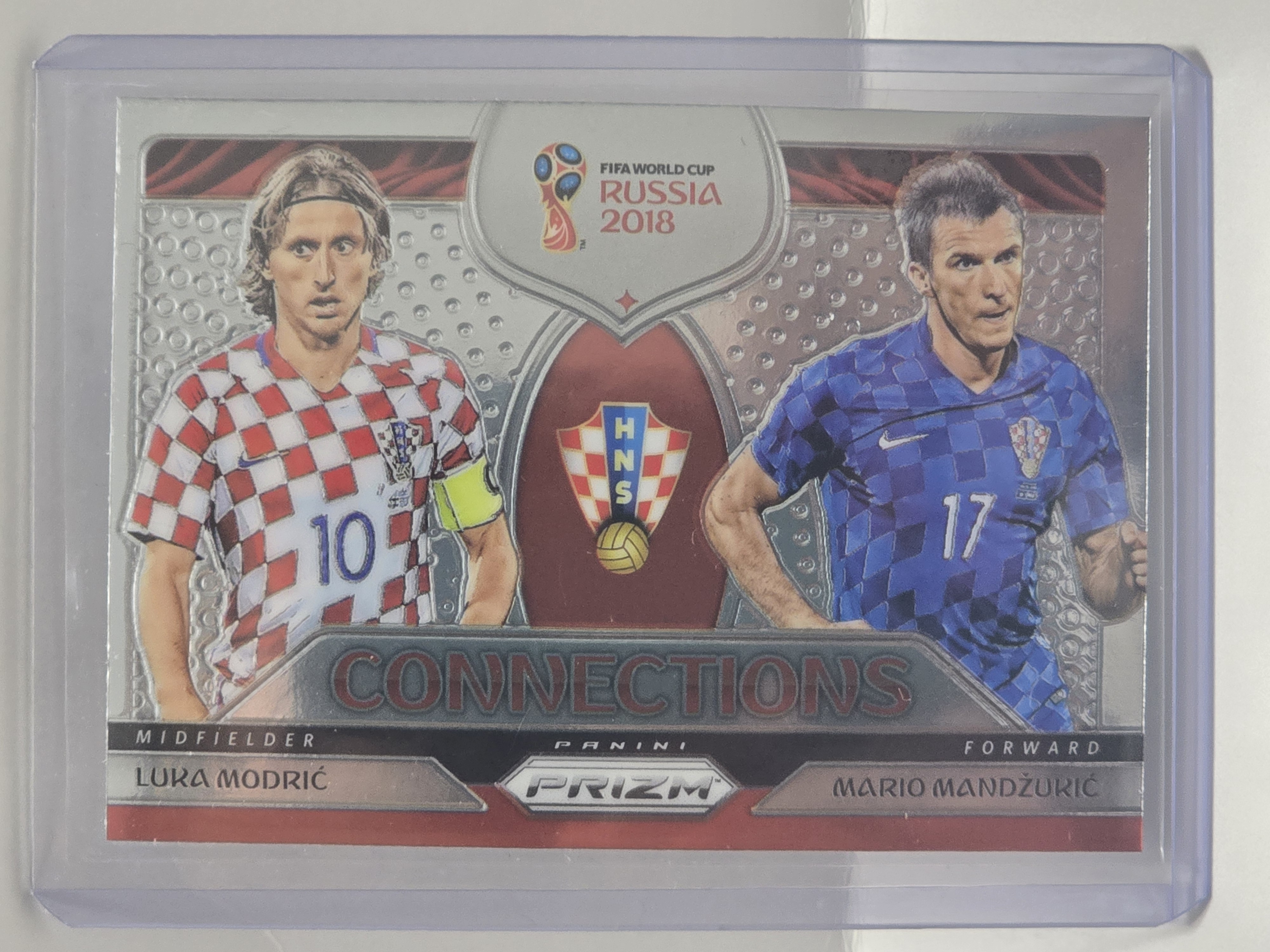 2018 Panini Prizm World Cup Connections #C-5 Luka Modric / Mario Mandzukic