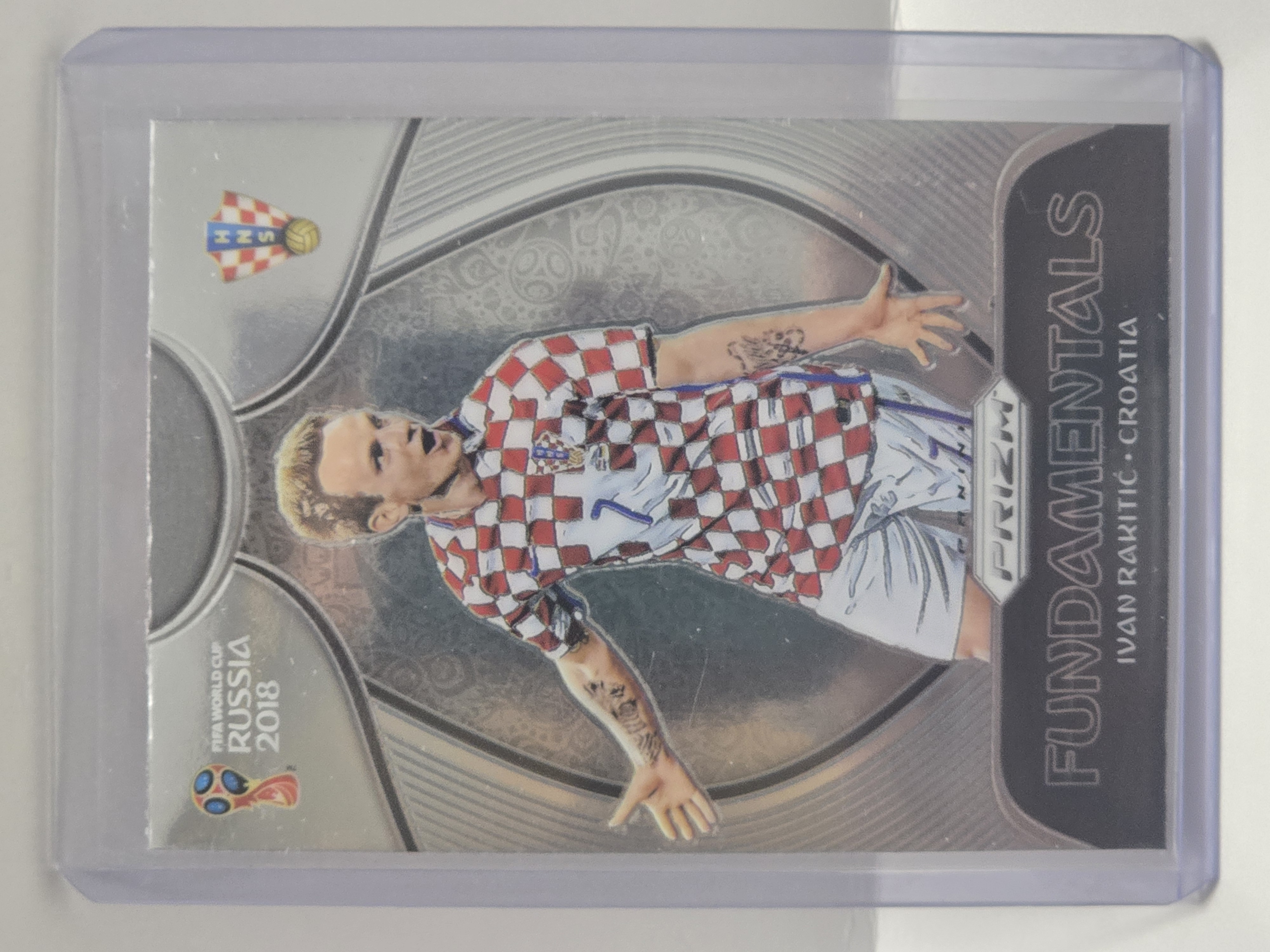 2018 Panini Prizm World Cup Fundamentals #F-19 Ivan Rakitic Prizm Silver