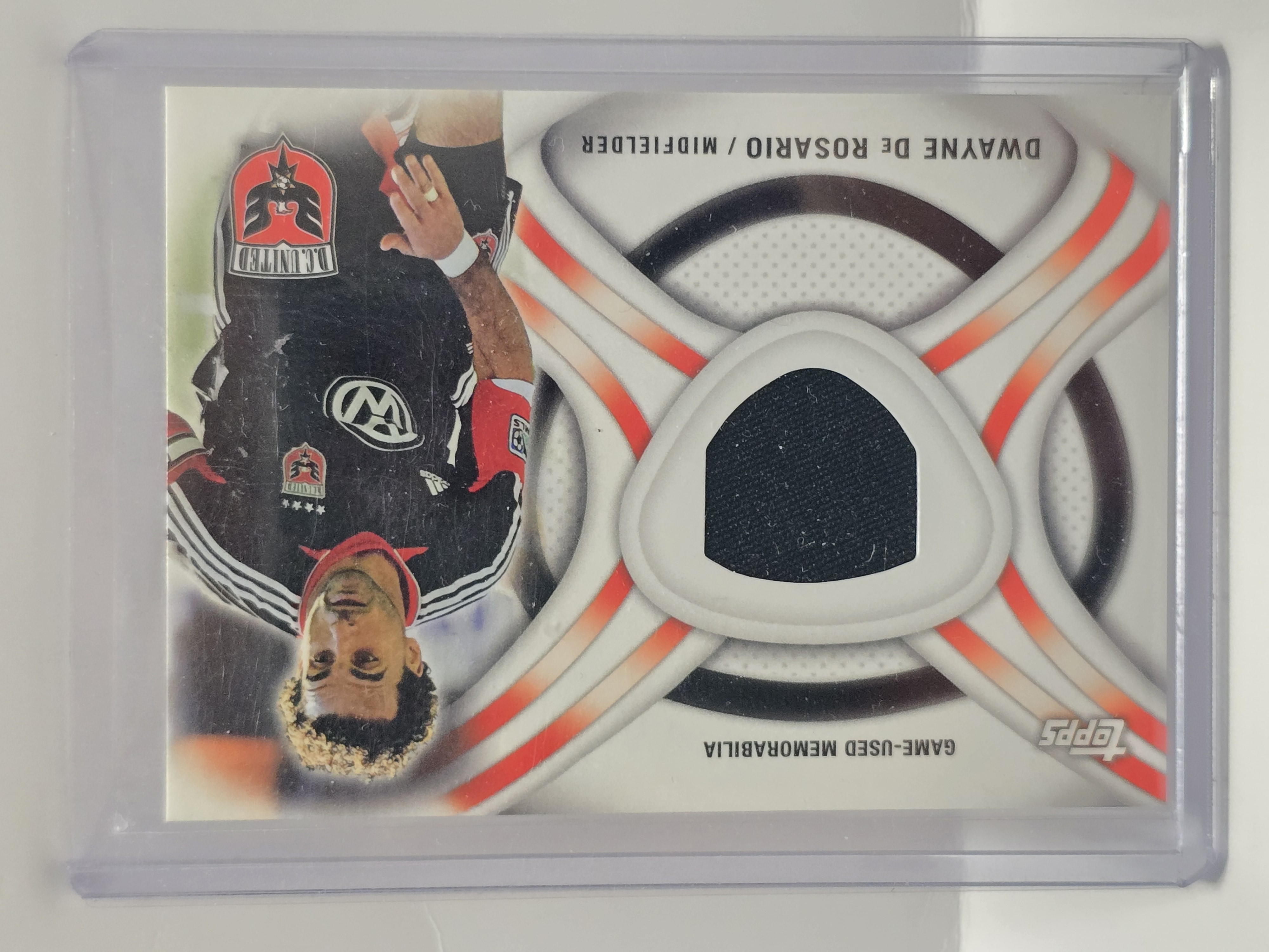 2013 Topps MLS Kits Relic #KIT-DD Dwayne De Rosario Game-Used Memorabilia