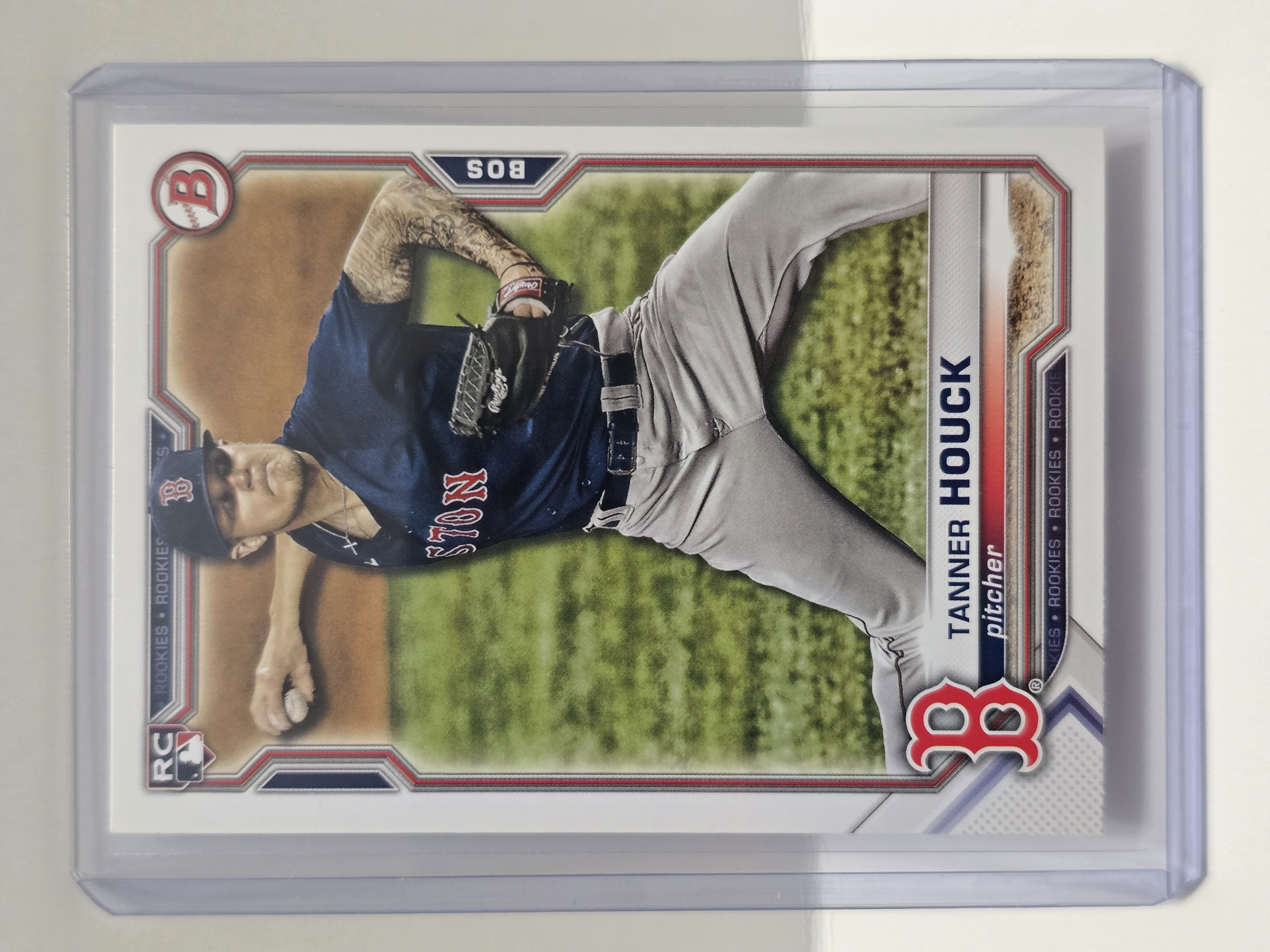 2021 Bowman Chrome #21 Tanner Houck RC
