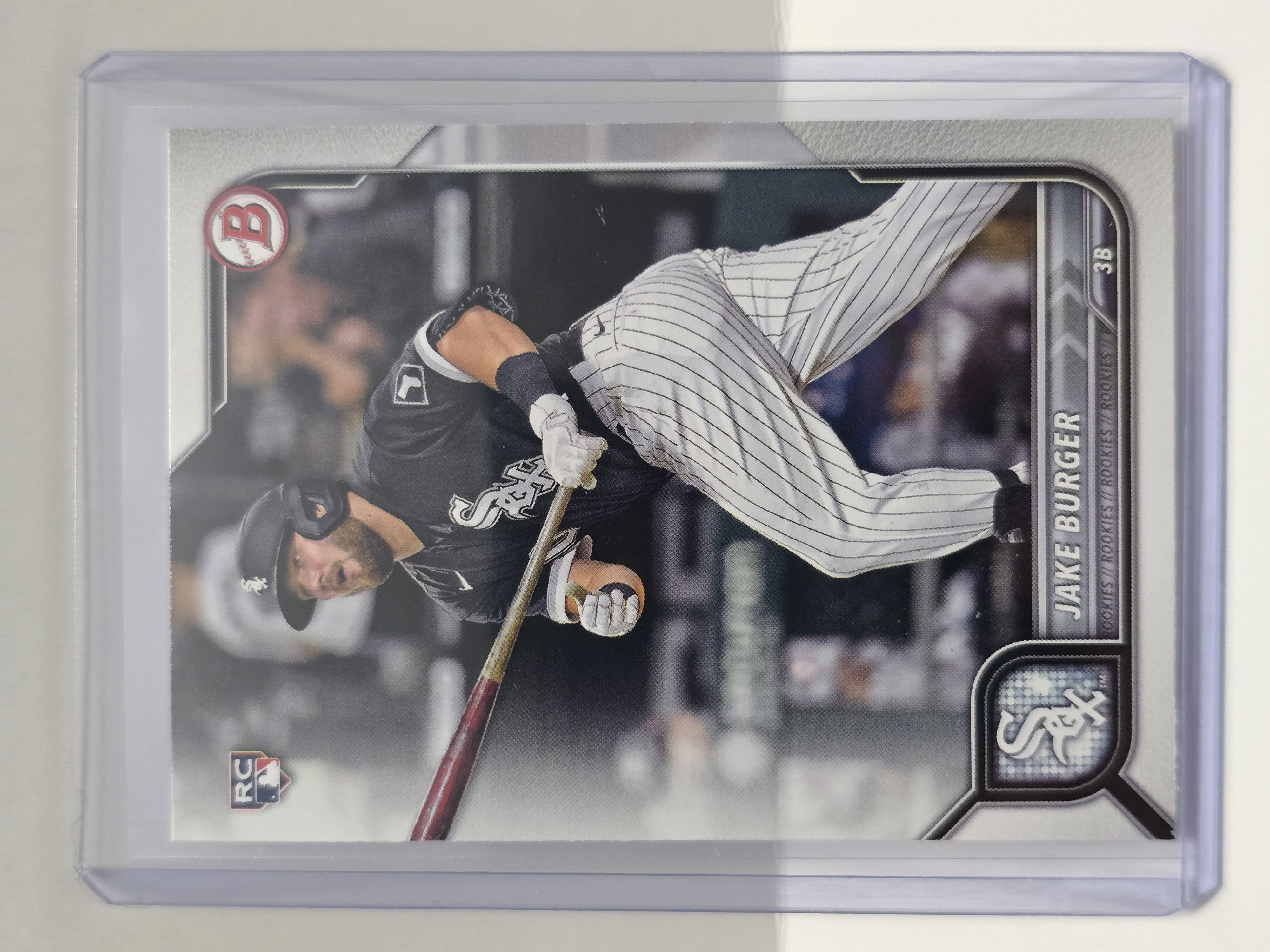 2022 Bowman #17 Jake Burger RC