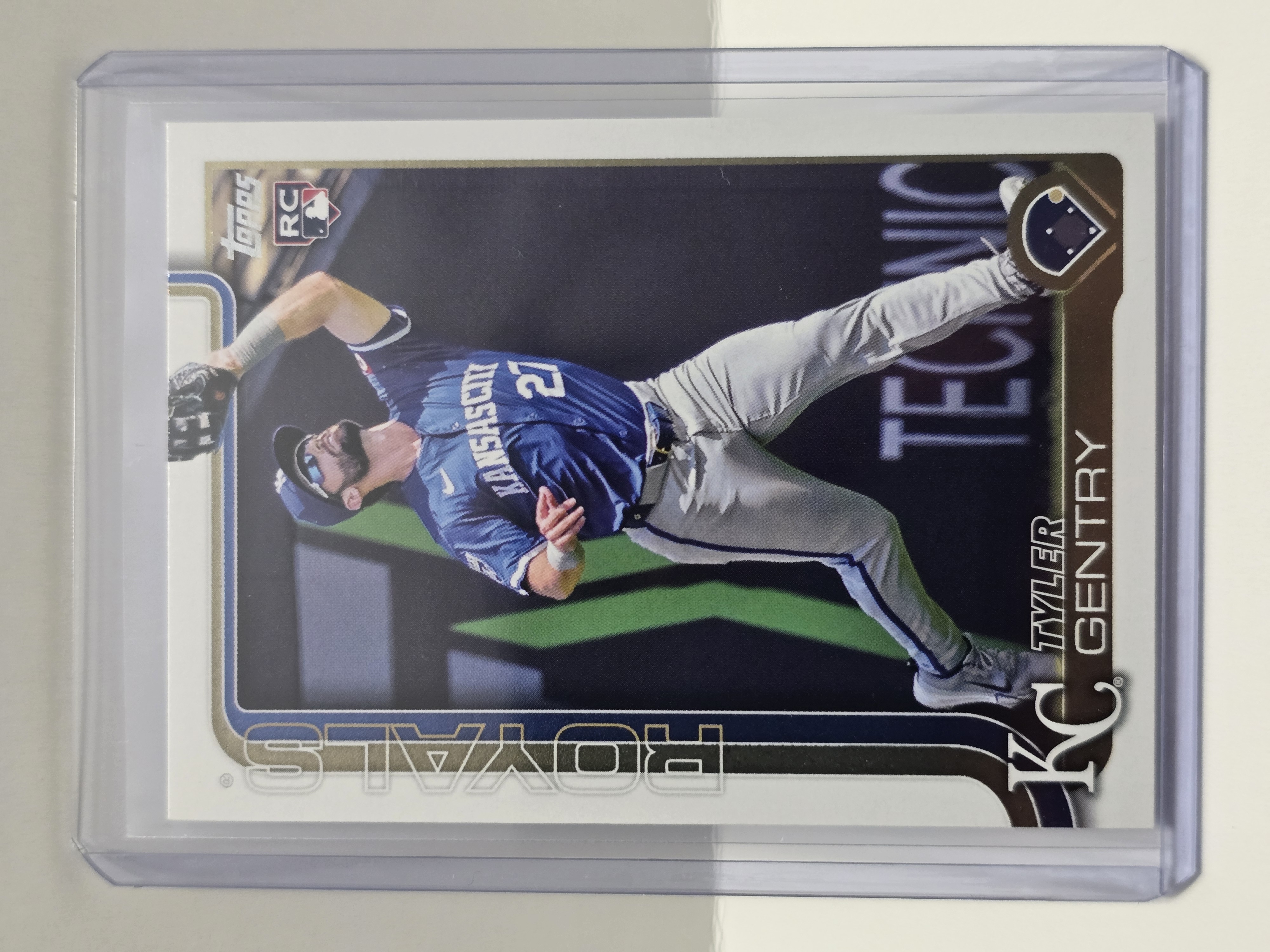 2025 Topps Series One #6 Tyler Gentry RC
