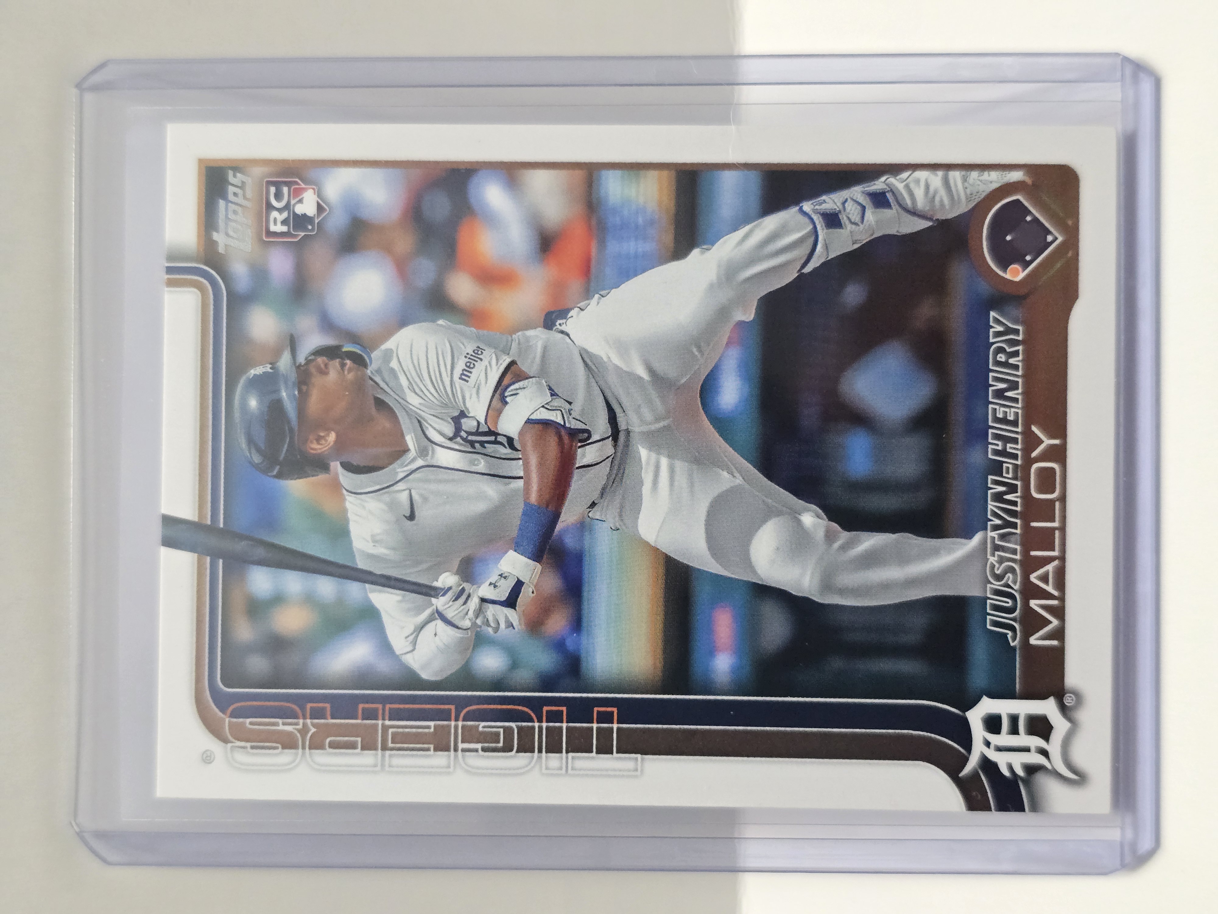 2025 Topps Series One #269 Justyn-Henry Malloy RC