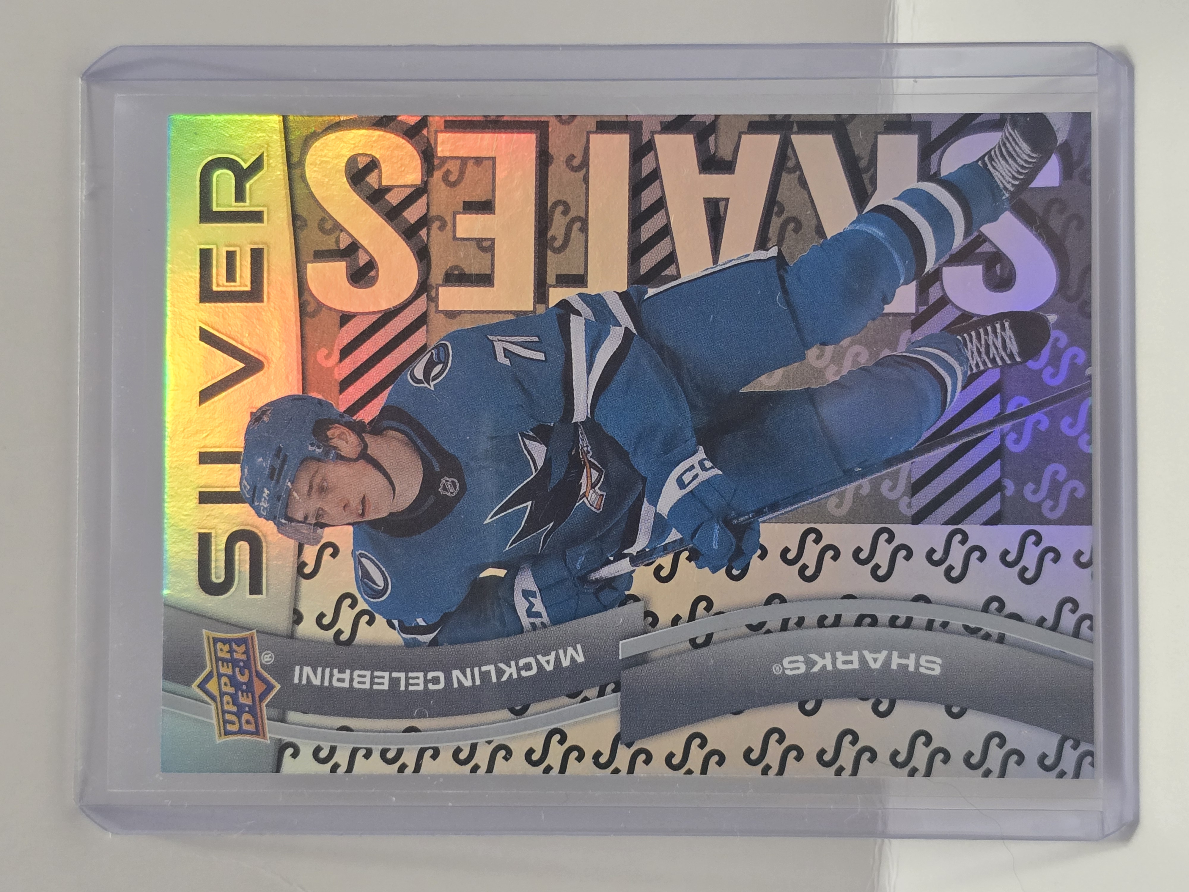 2024-25 Upper Deck Extended Series Silver Skates #SS-7 Macklin Celebrini RC