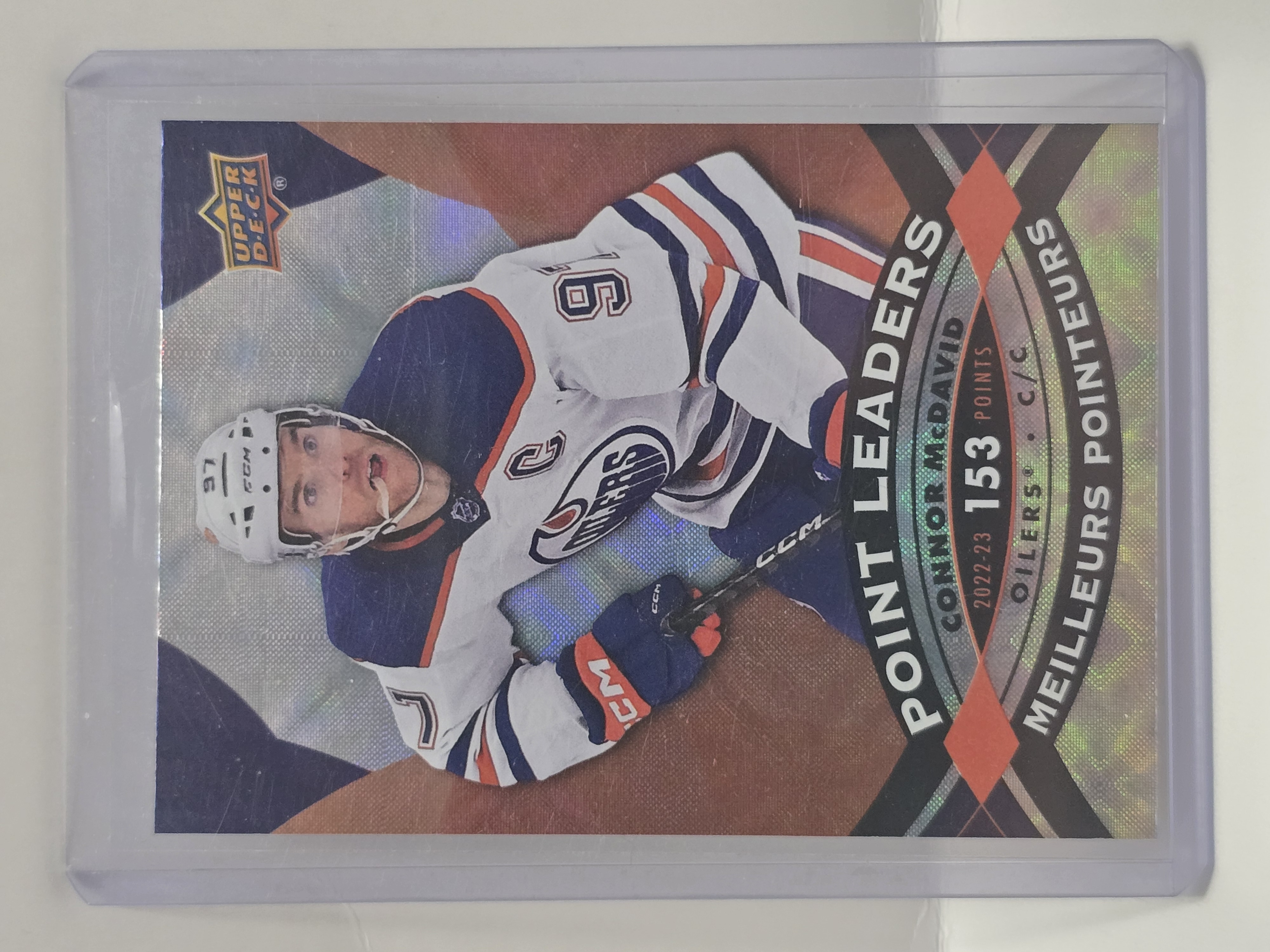 2023-24 Upper Deck Tim Hortons Point Leaders #PL-1 Connor McDavid