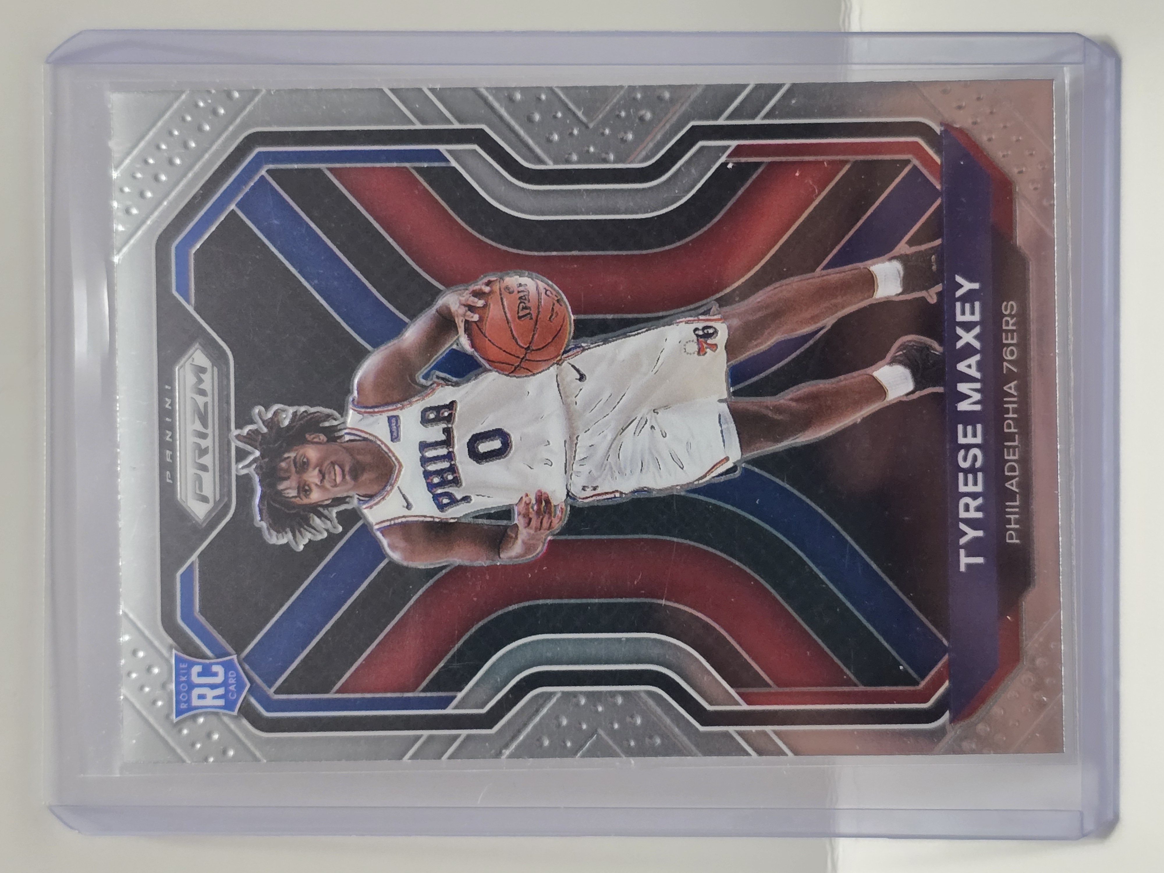 2020-21 Panini Prizm #256 Tyrese Maxey RC