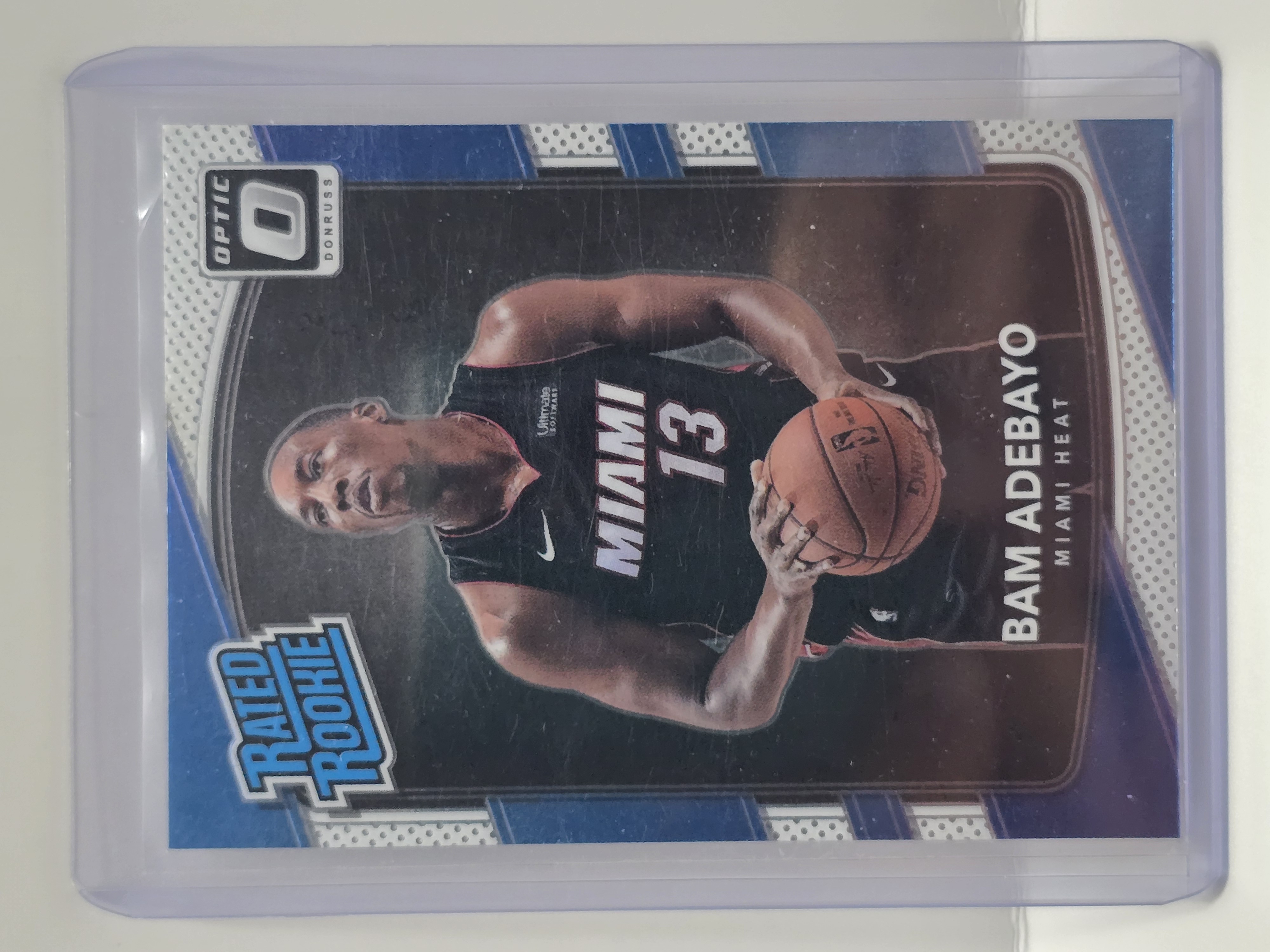 2017-18 Panini Donruss Optic #187 Bam Adebayo Rated Rookie RC