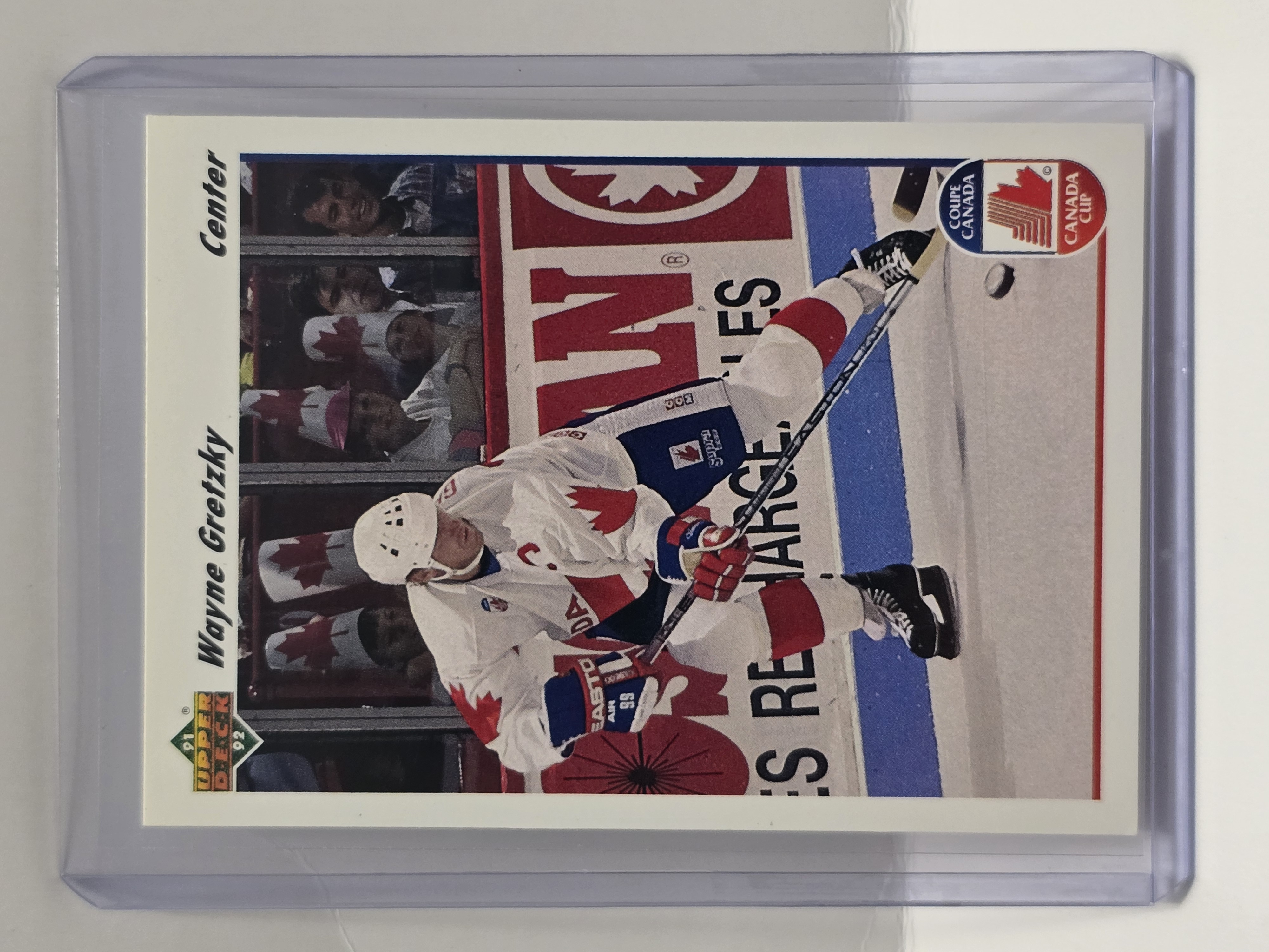 1991 Upper Deck Canada Cup #13 Wayne Gretzky Team Canada