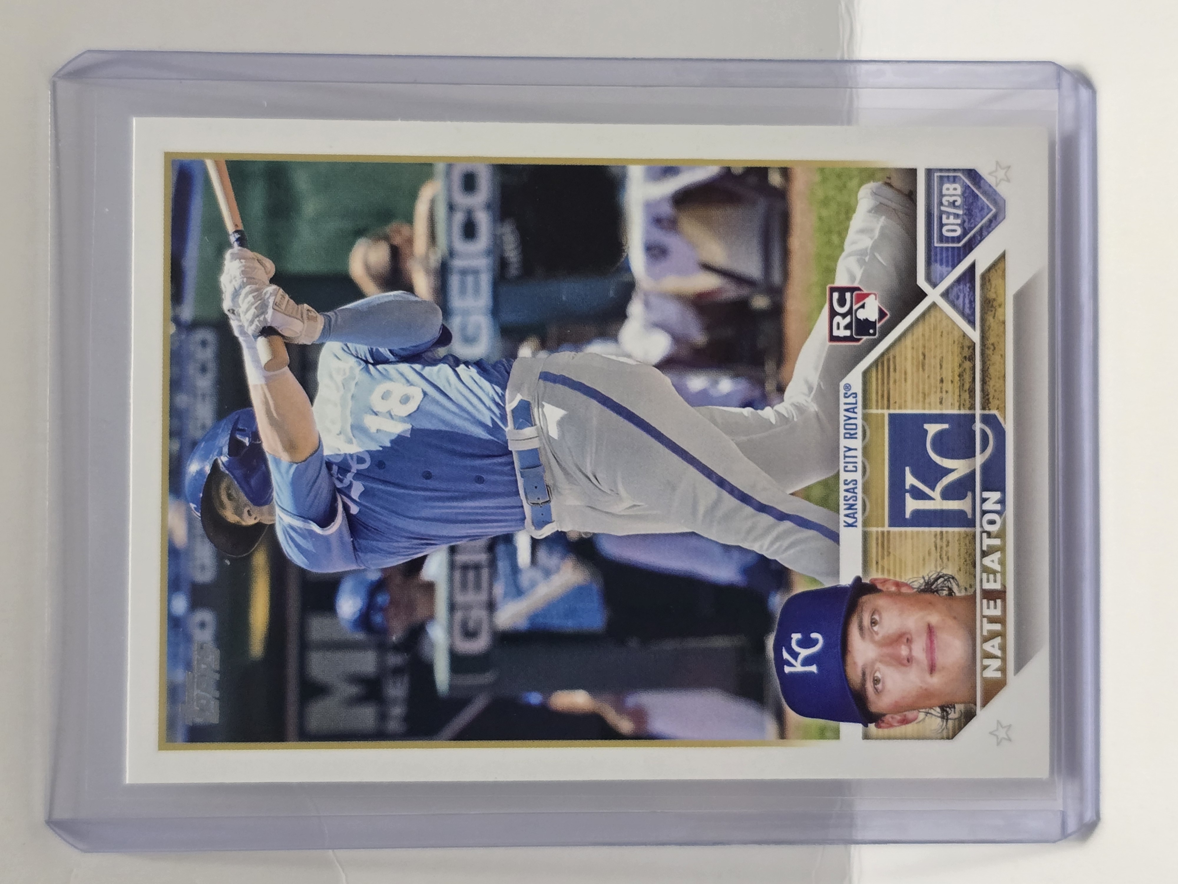 2023 Topps Series Two #557 Nate Eaton RC