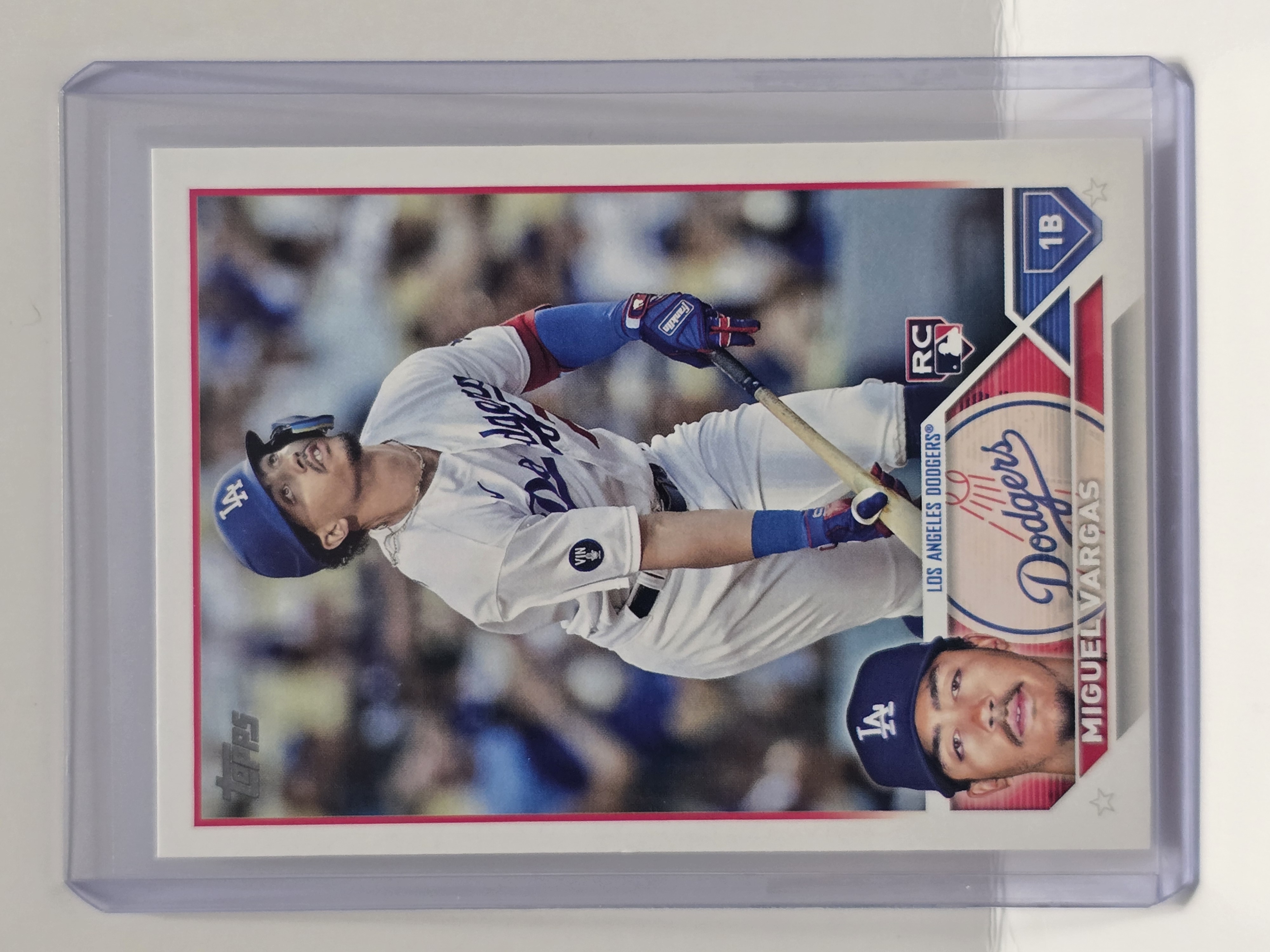 2023 Topps Series One #163 Miguel Vargas RC