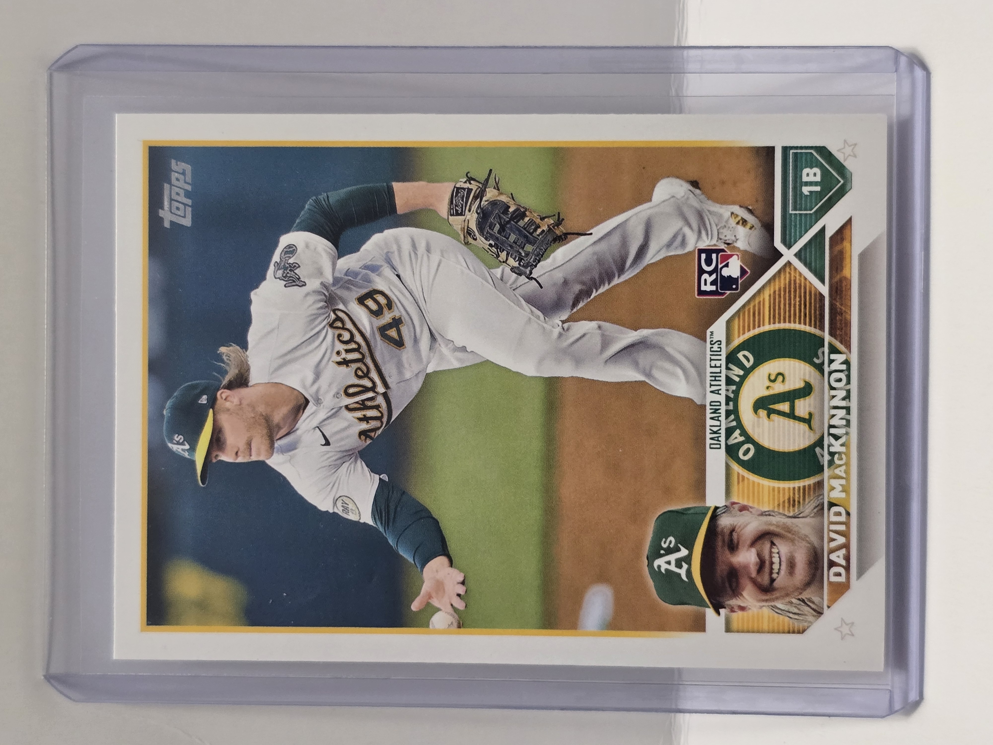 2023 Topps Series One #276 David MacKinnon RC