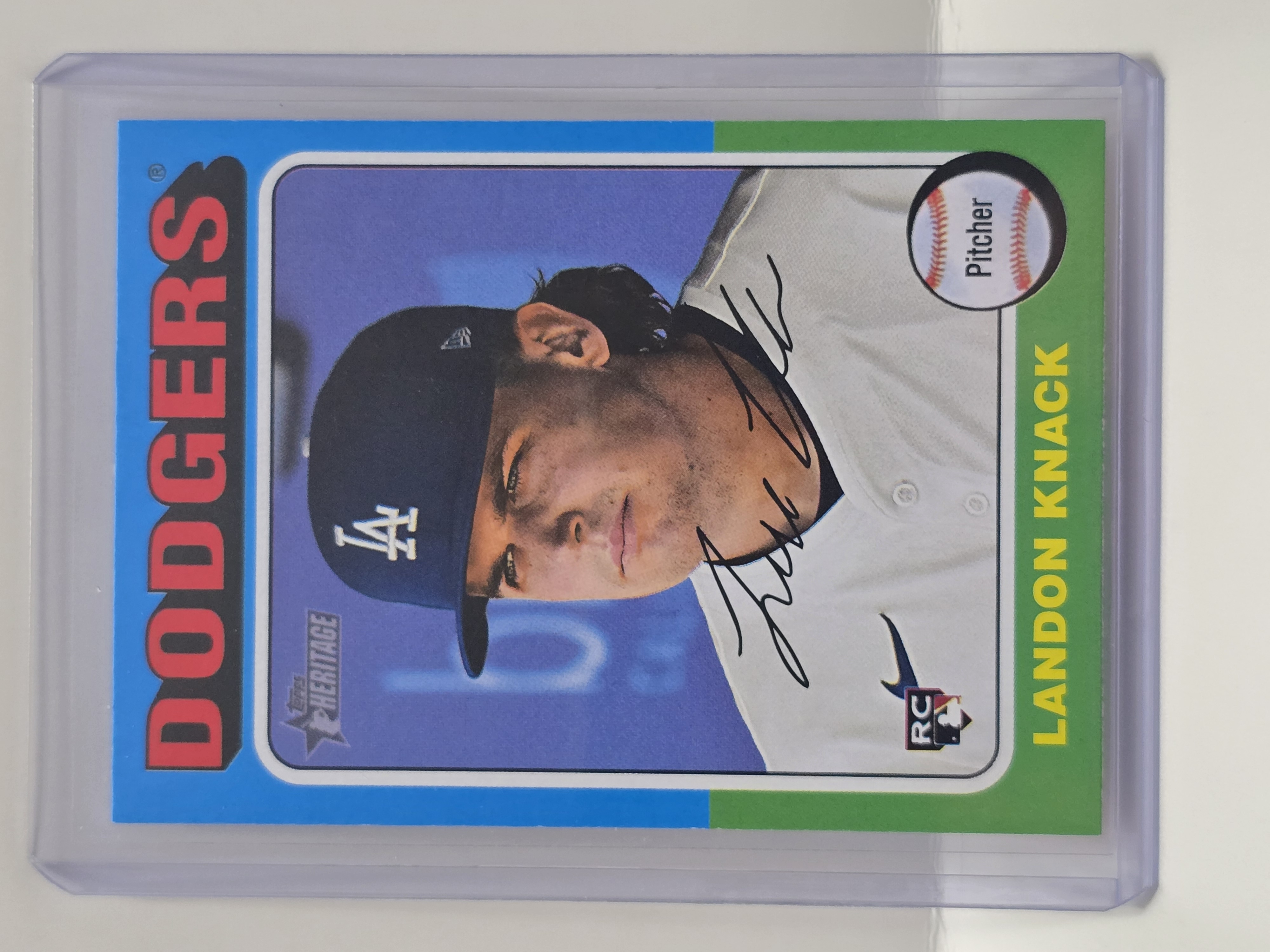 2024 Topps Heritage #532 Landon Knack RC