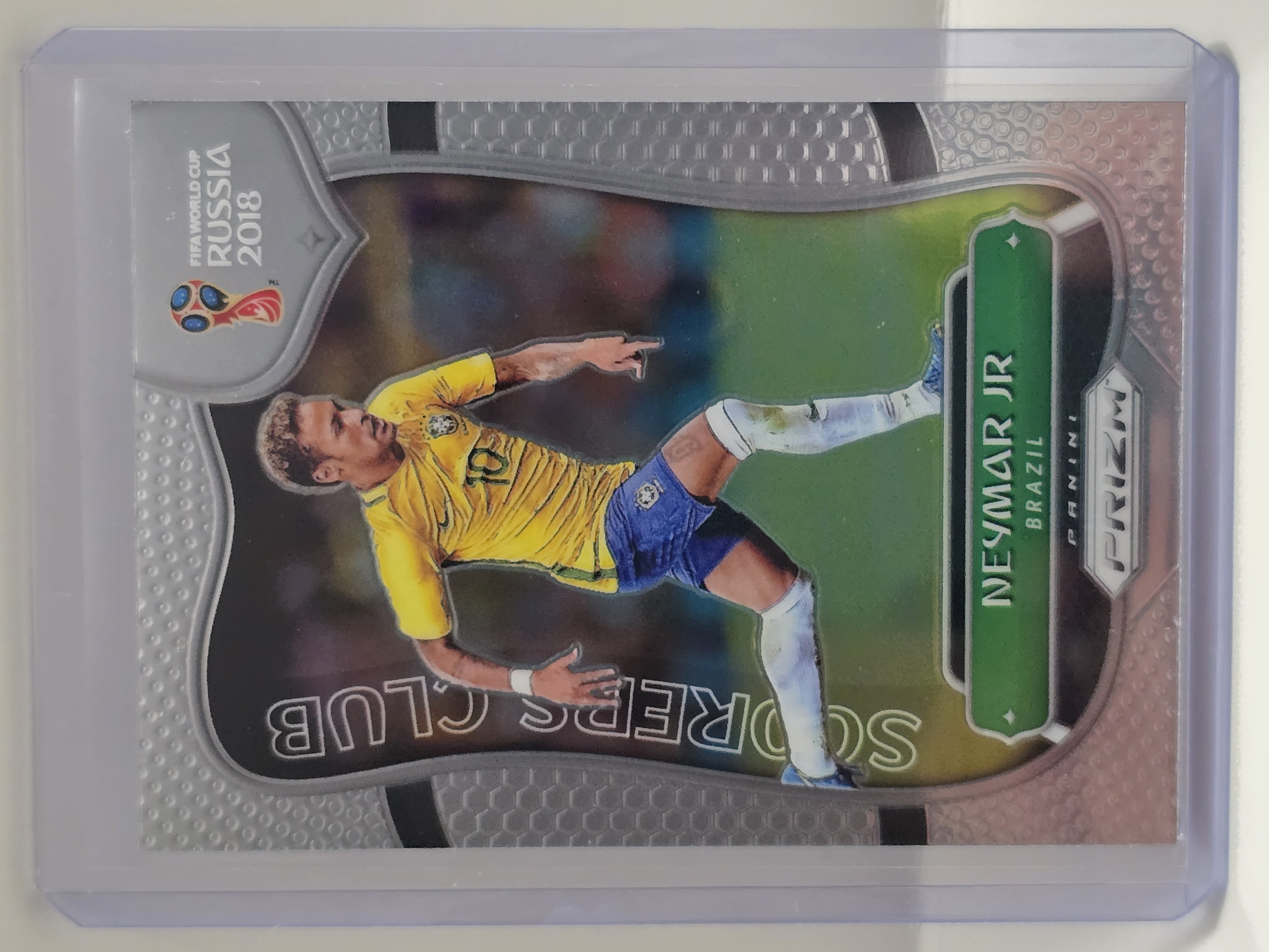 2018 Panini Prizm World Cup Scorers Club #SC-3 Neymar Jr