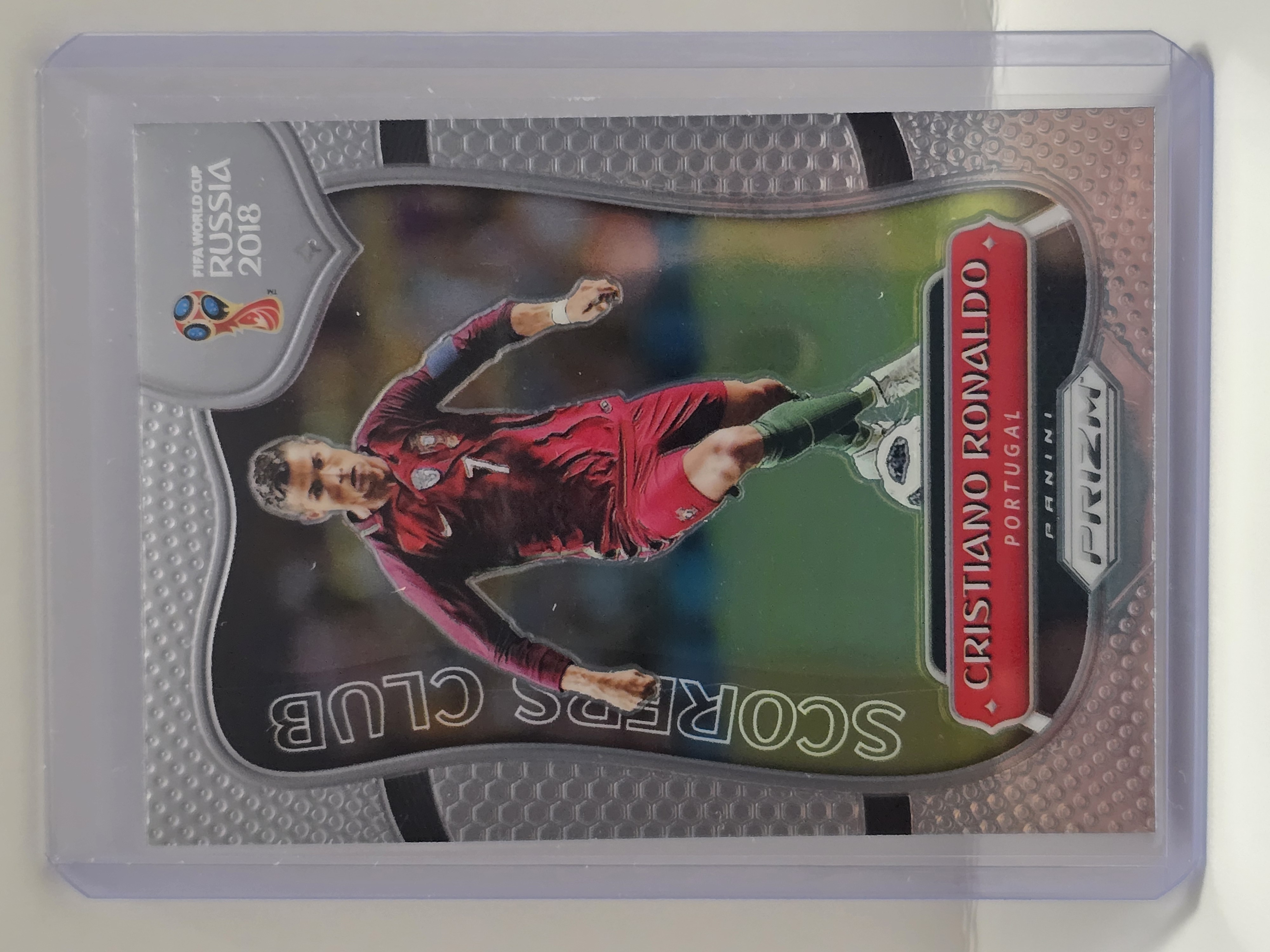 2018 Panini Prizm World Cup Scorers Club #SC-16 Cristiano Ronaldo