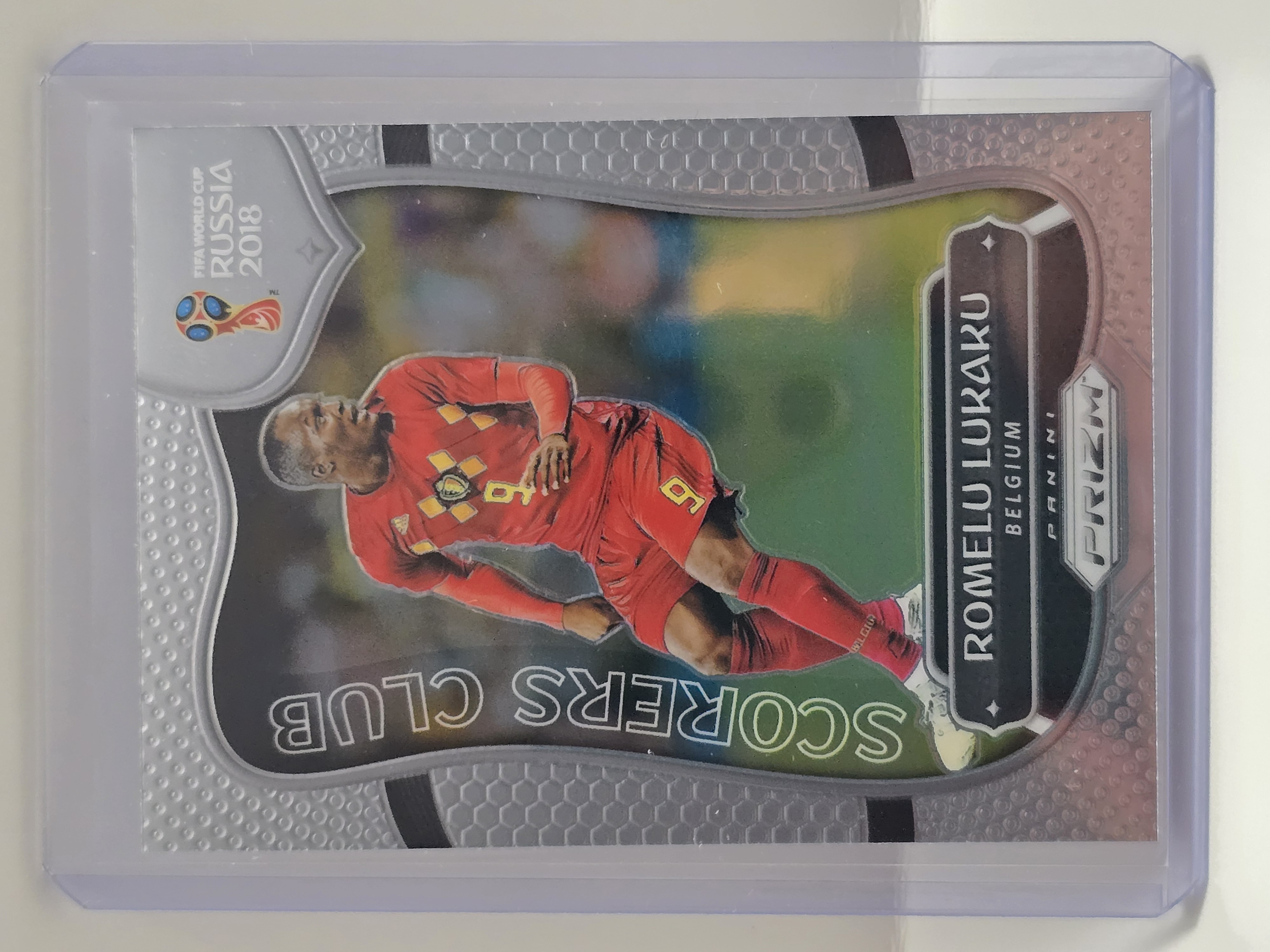 2018 Panini Prizm World Cup Scorers Club #SC-2 Romelu Lukaku