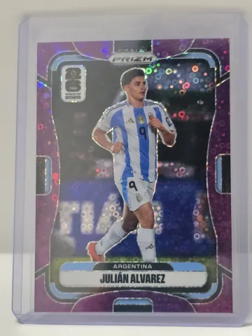 2026 Panini Prizm FIFA World Cup #1 Julián Alvarez Pink Circles /355