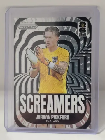 2026 Panini Prizm FIFA World Cup Screamers #2 Jordan Pickford