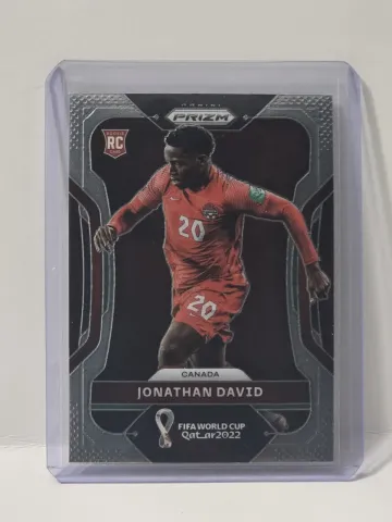 2022 Panini Prizm FIFA World Cup Qatar #49 Jonathan David RC