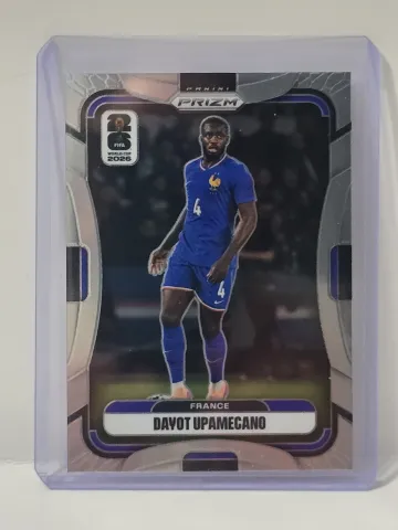 2026 Panini Prizm FIFA World Cup #39 Davot Upamecano Prizm Silver
