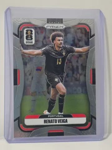 2026 Panini Prizm FIFA World Cup #369 Renato Veiga Prizm Silver
