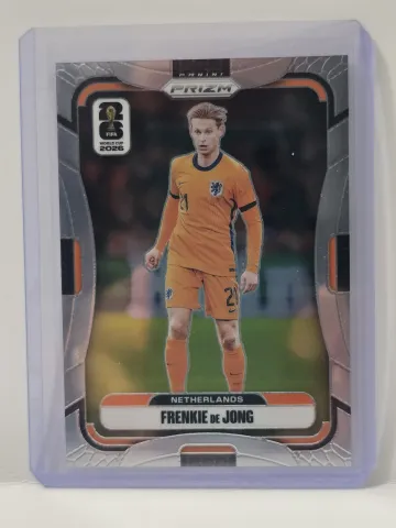 2026 Panini Prizm FIFA World Cup #311 Frenkie de Jong Silver