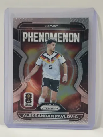 2026 Panini Prizm FIFA World Cup Phenomenon #25 Aleksandar Pavlović