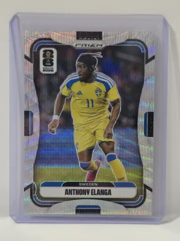 2026 Panini Prizm FIFA World Cup #499 Anthony Elanga Silver