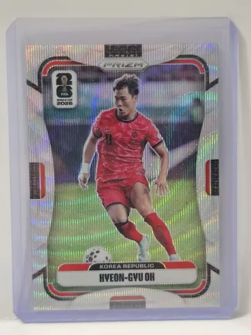 2026 Panini Prizm FIFA World Cup #277 Hyeon-Gyu Oh Wave Prizm