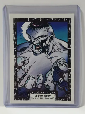 1991 Marvel The Incredible Hulk #2 I'm Grey
